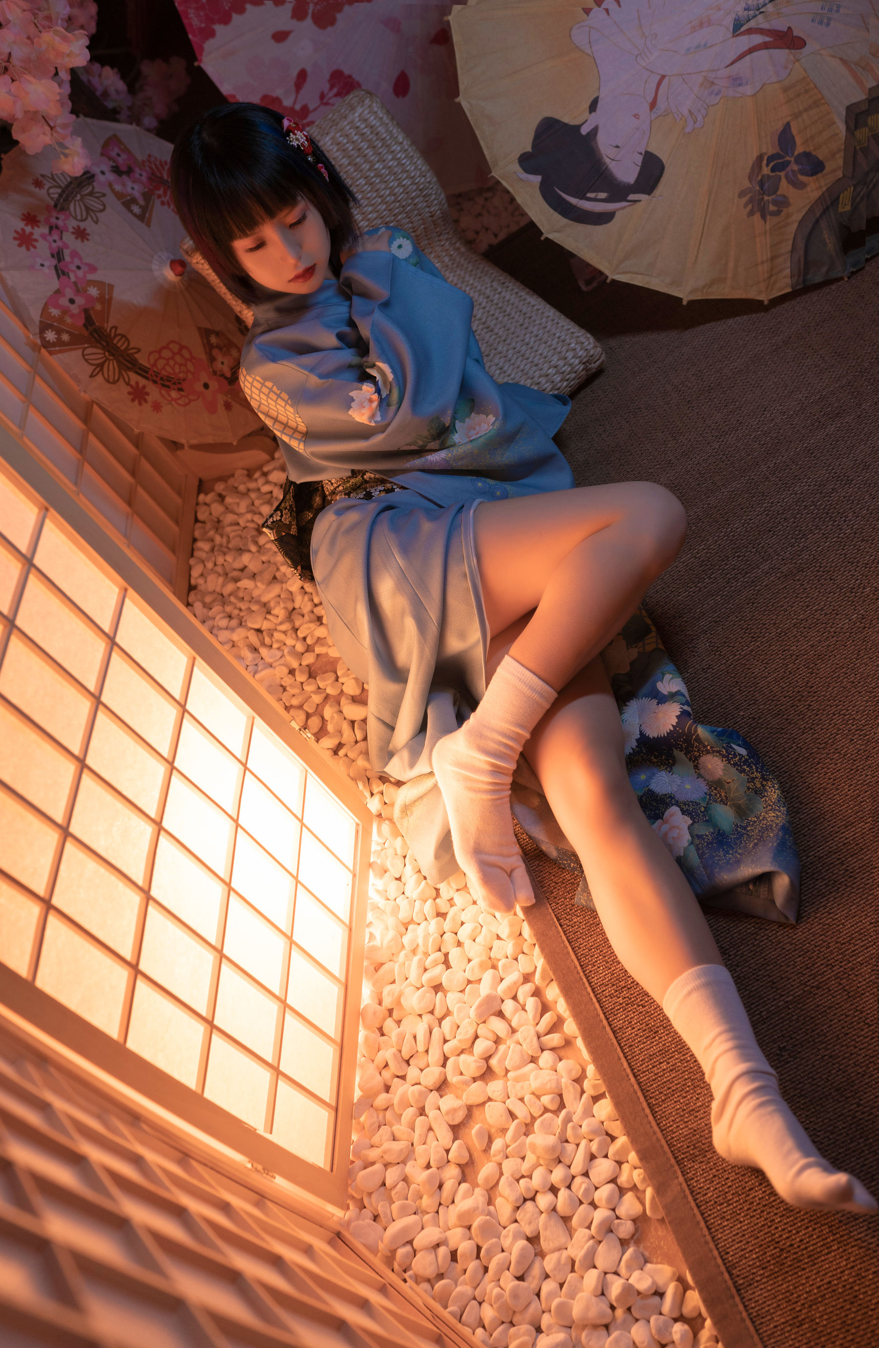 [网红COSER写真] 美少女晕崽 - 樱之诱惑