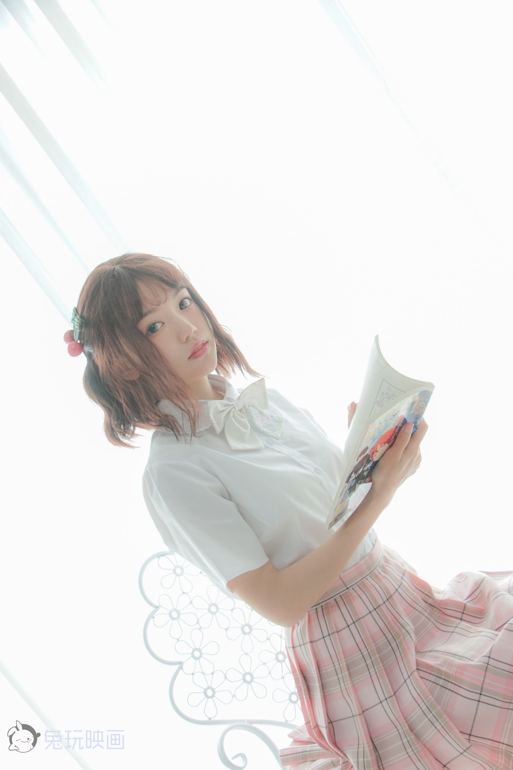 [兔玩映画] - JK制服 Vol.008 粉色回忆