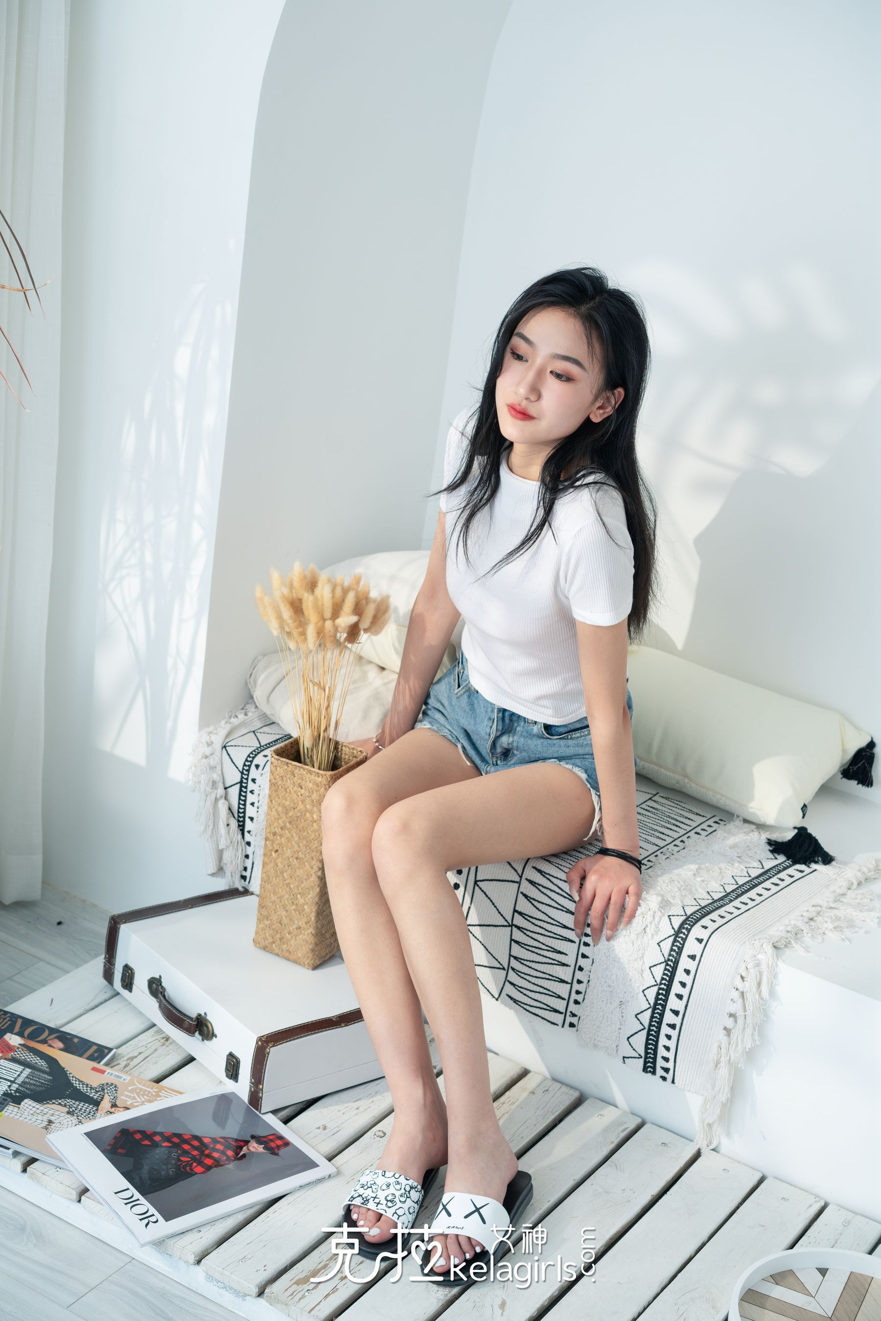 [克拉女神Kelagirls]  燕妮 简约凉拖