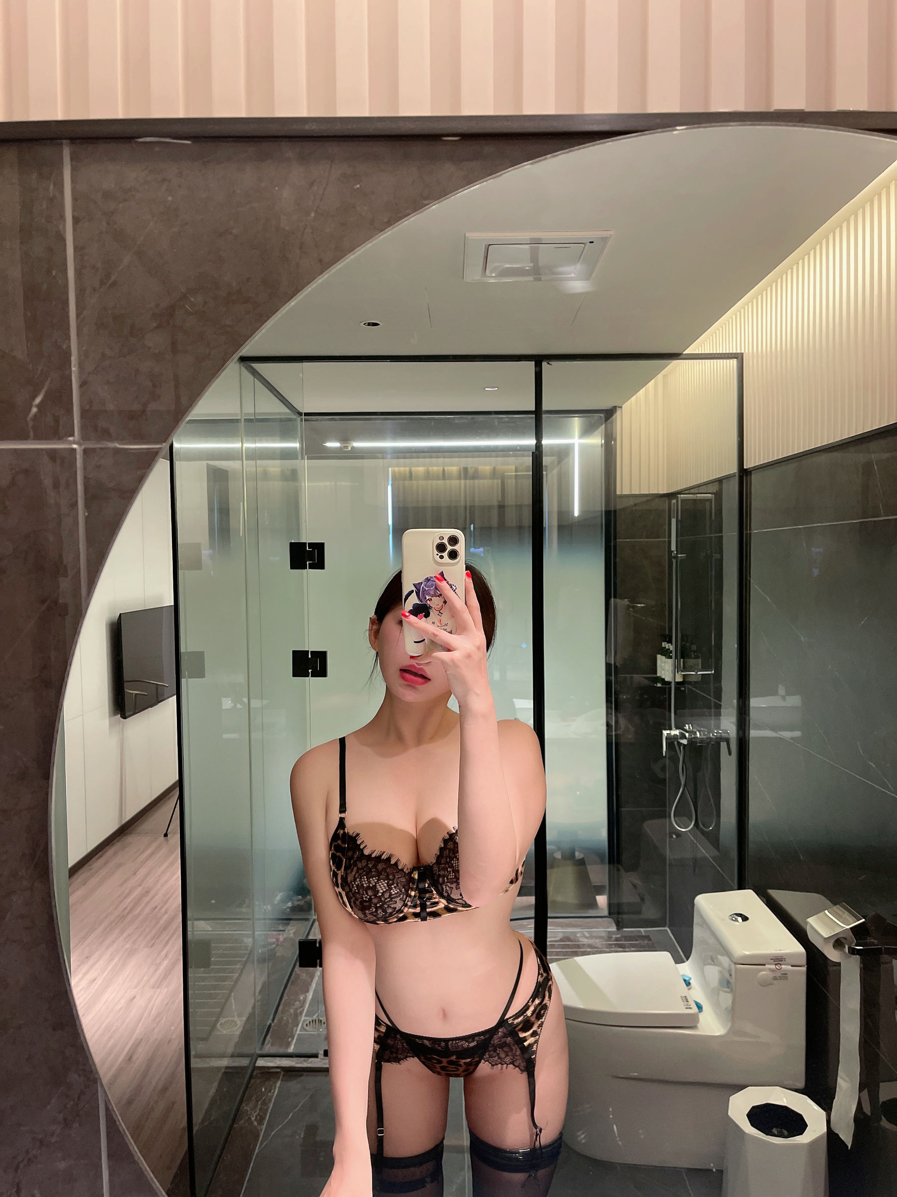 奶宝妹纸 - 豹纹小吊带