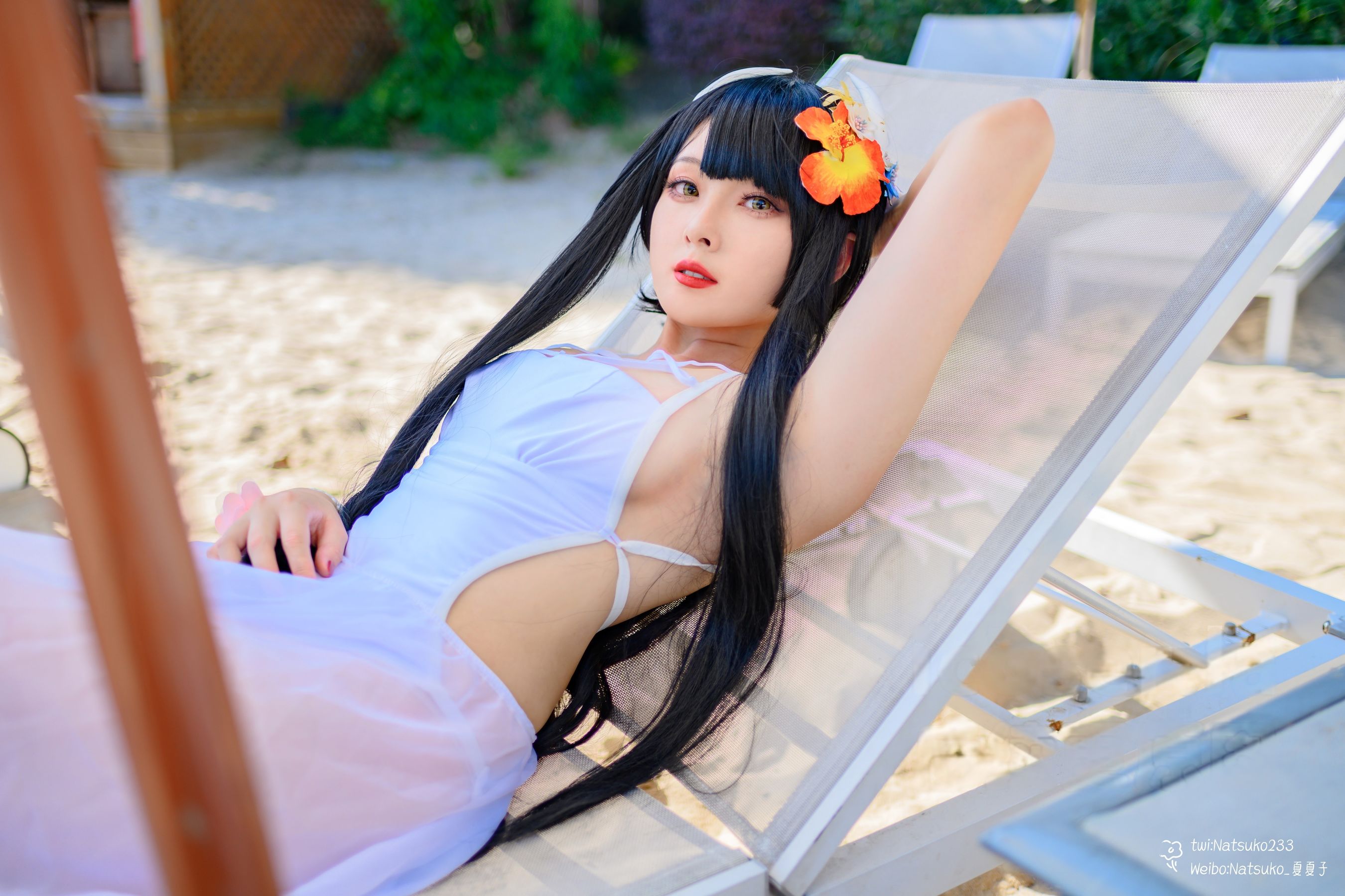 Natsuko夏夏子 - 碧蓝航线 比叡泳装