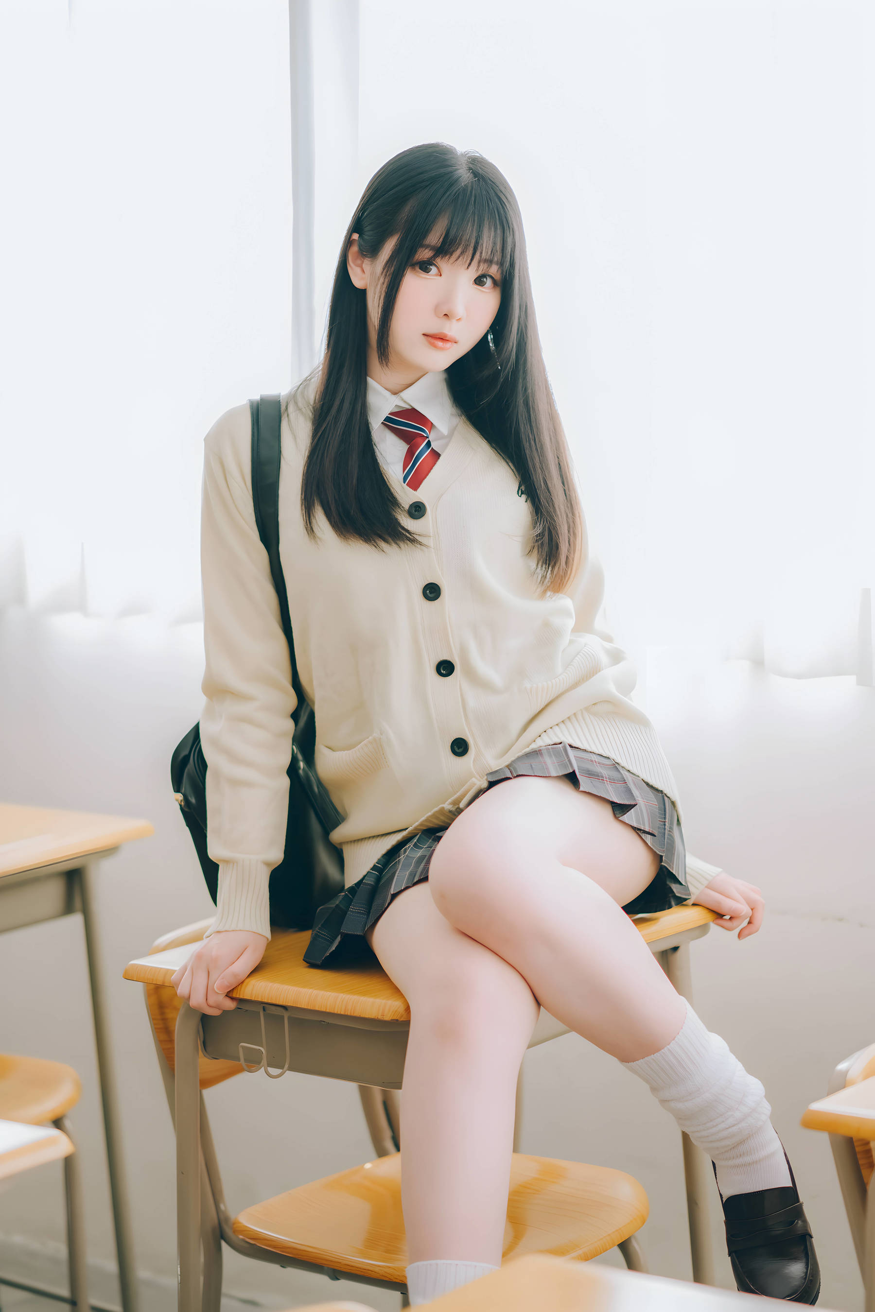 微博妹纸霜月shimo - 隣のサキュバス霜月さん vol.01
