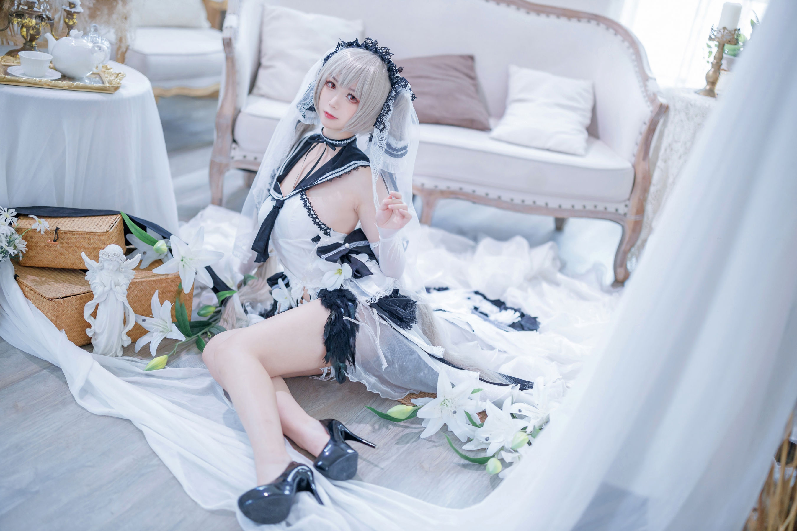 动漫博主樱落酱w - 碧蓝航线 可畏 礼服
