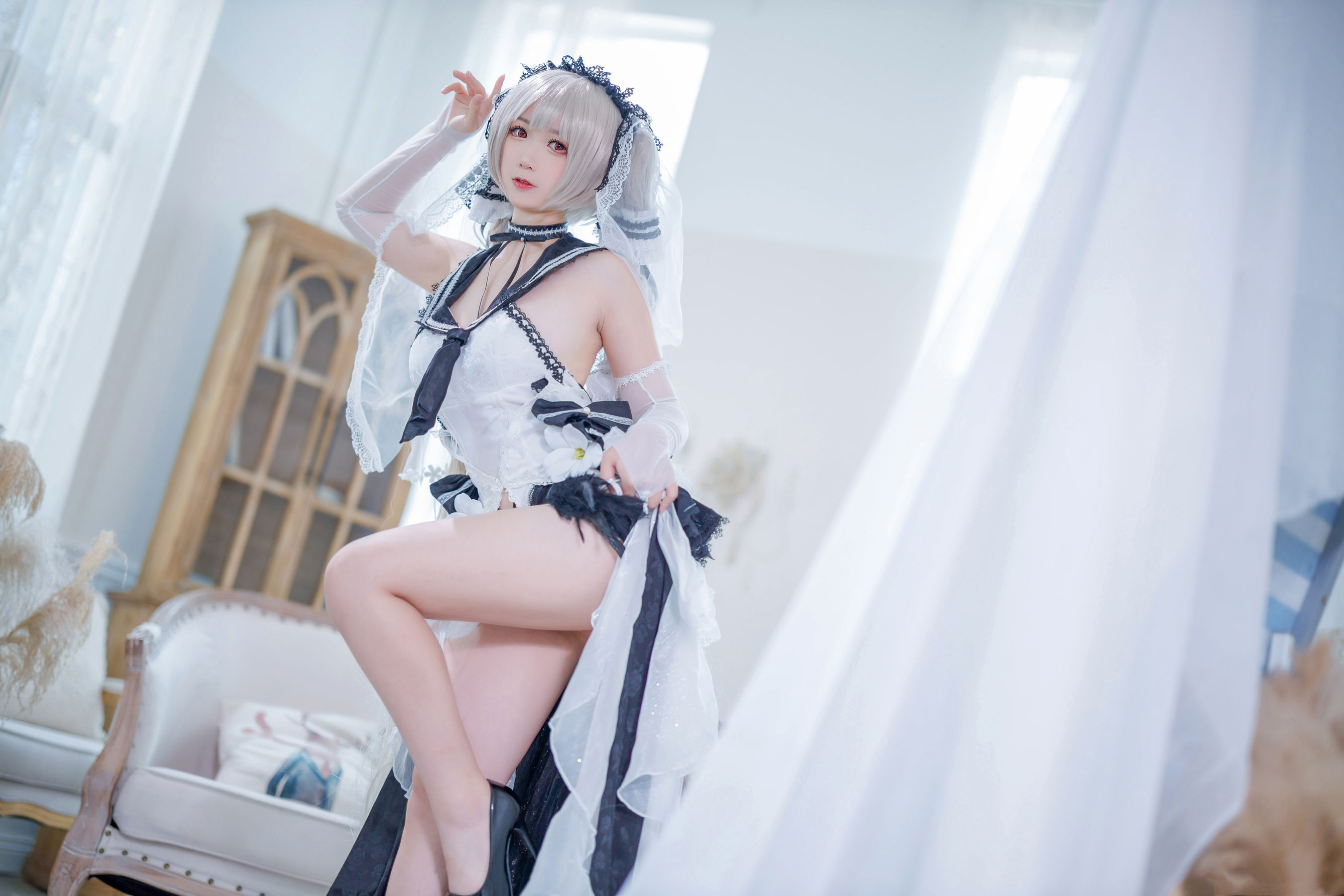 动漫博主樱落酱w - 碧蓝航线 可畏 礼服