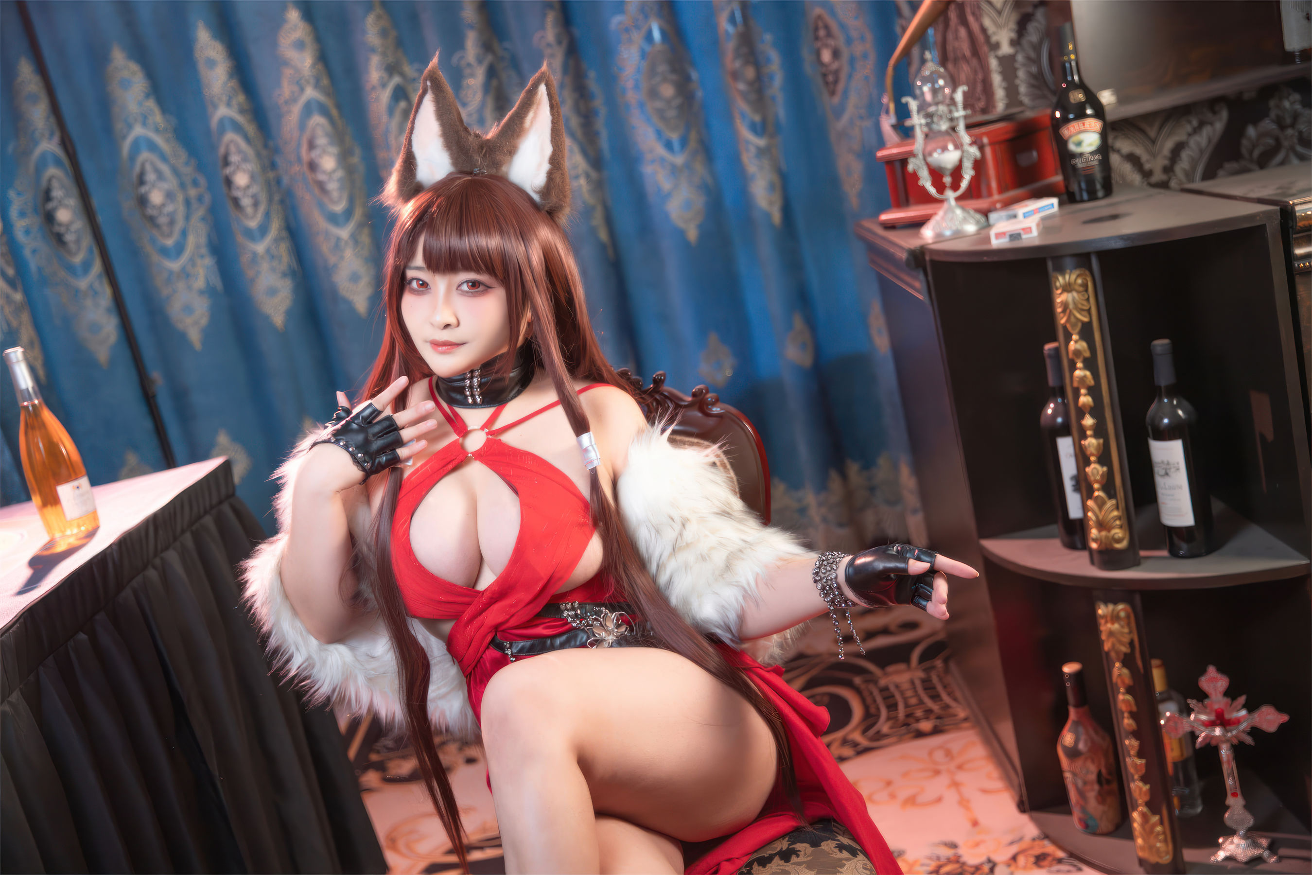 动漫博主 洛璃LoLiSAMA - 碧蓝航线 赤城 礼服