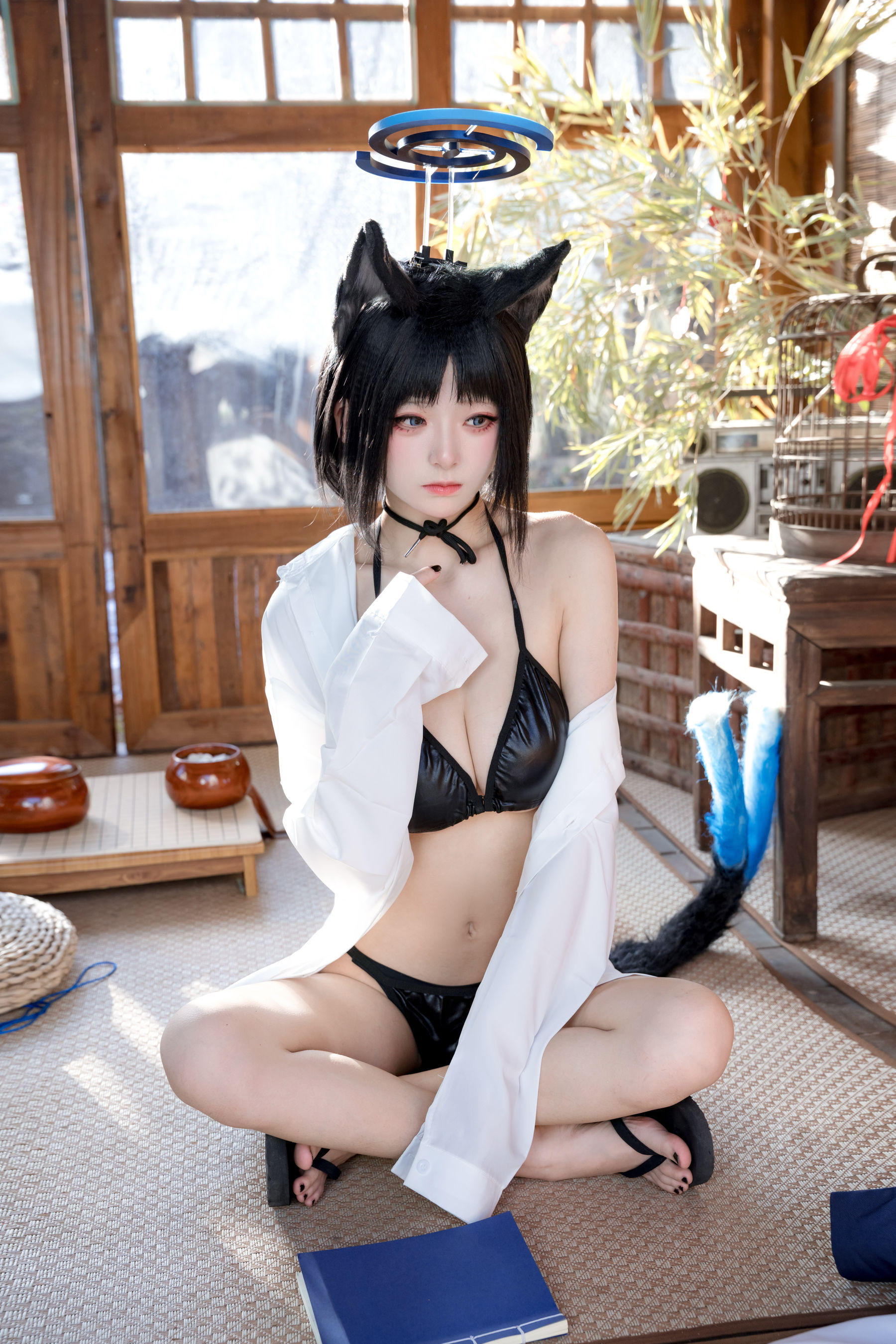 九柒喵 - 桔梗衬衫