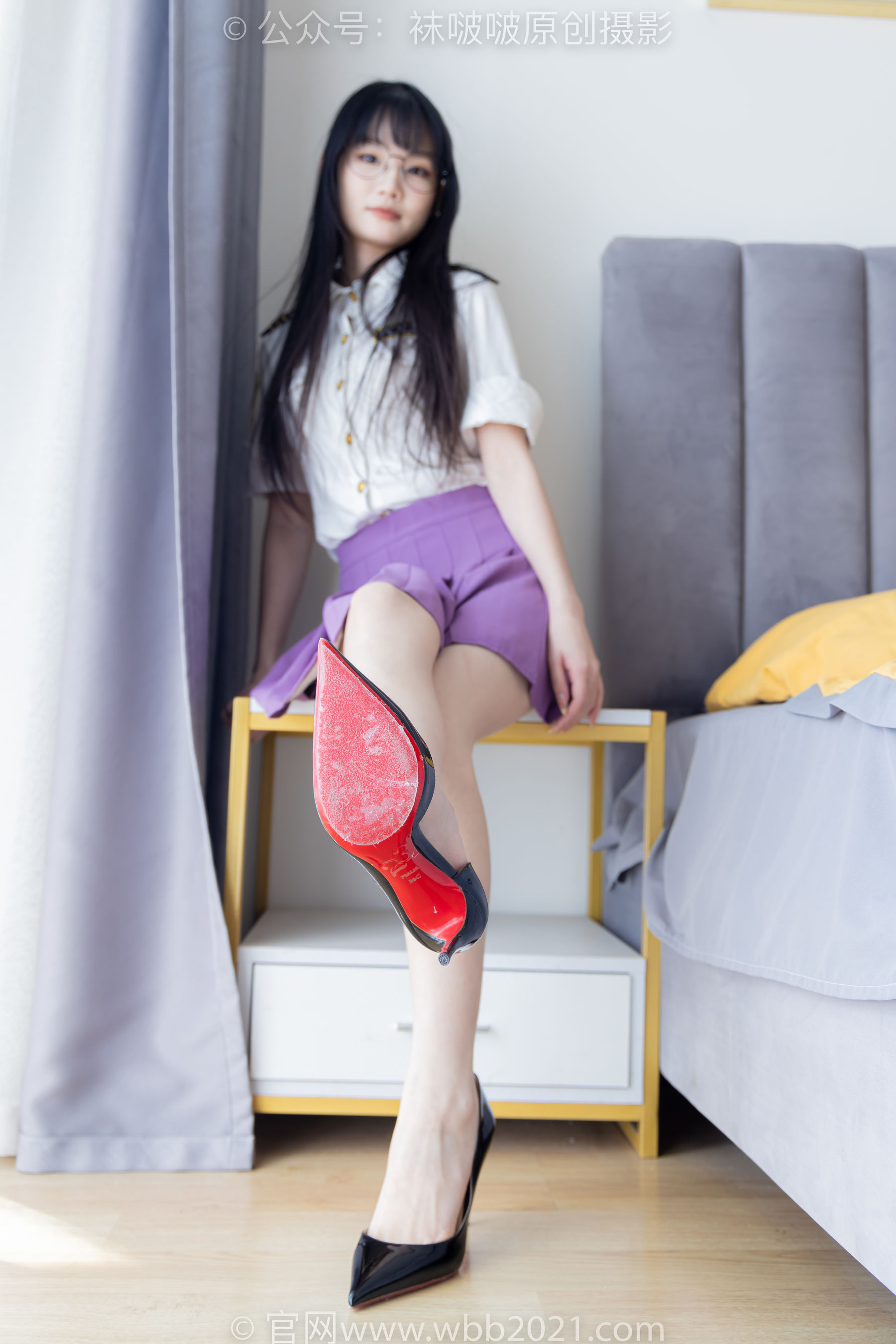 BoBoSocks袜啵啵 No.538 甜甜圈 - 高跟鞋、水晶袜、裸足