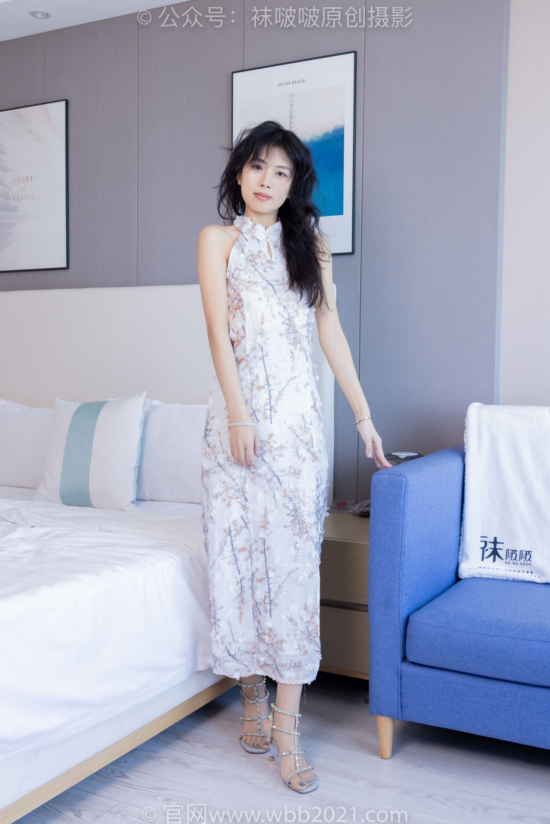 BoBoSocks袜啵啵 No.536 奶油 - 高跟鞋、薄肉丝、裸足淋酸奶剧情