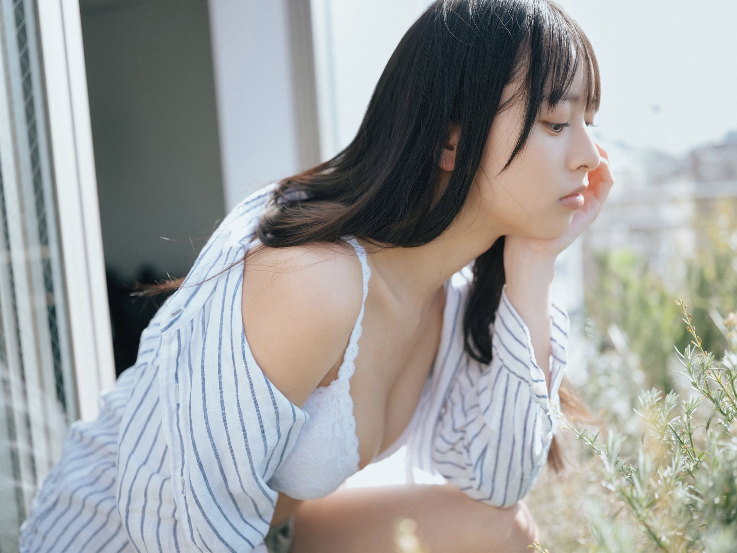 大槻りこ - 朝陽と