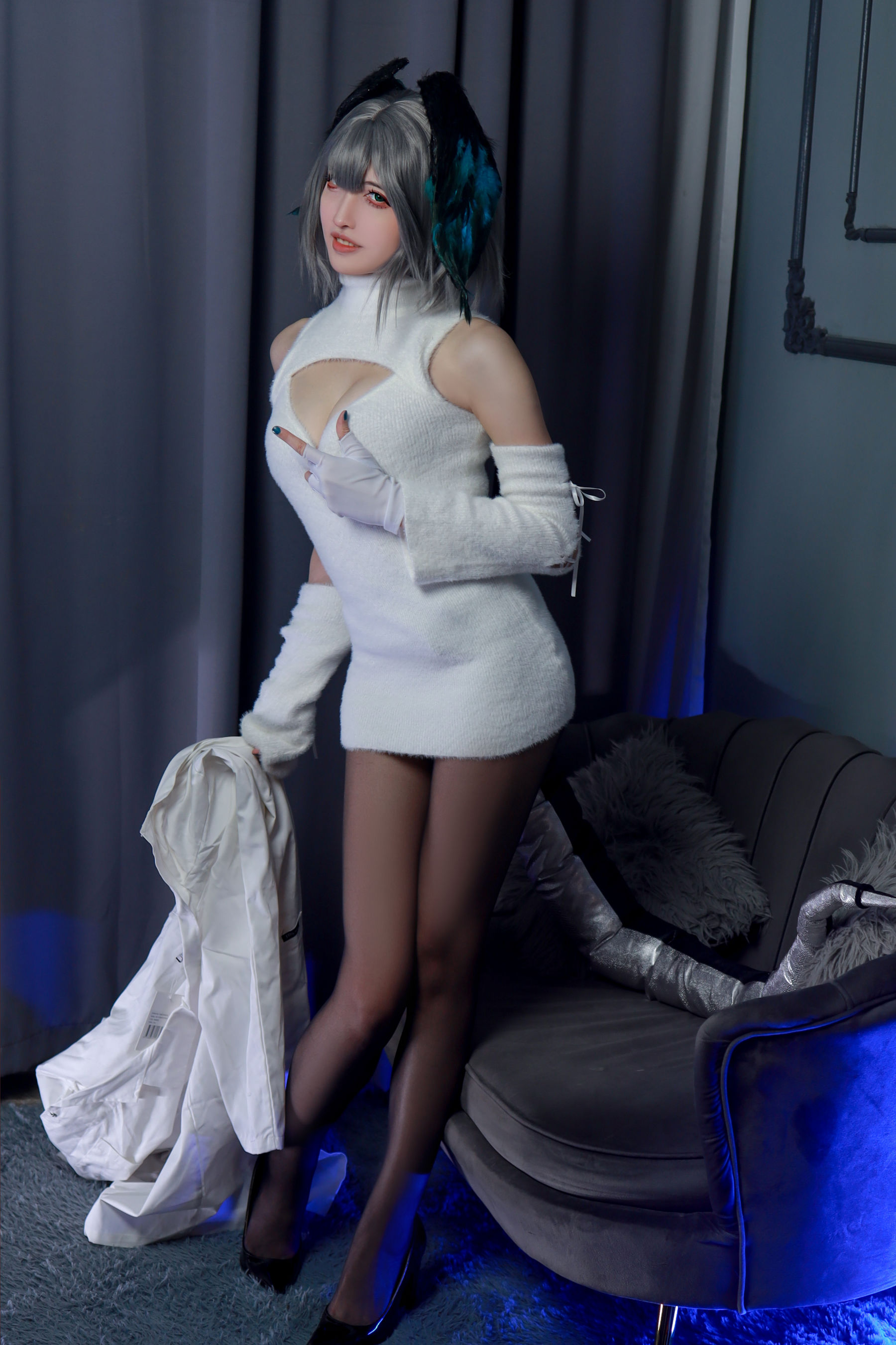 山崎雷纳 - 阿克奈兹霍尔海亚竖毛衣