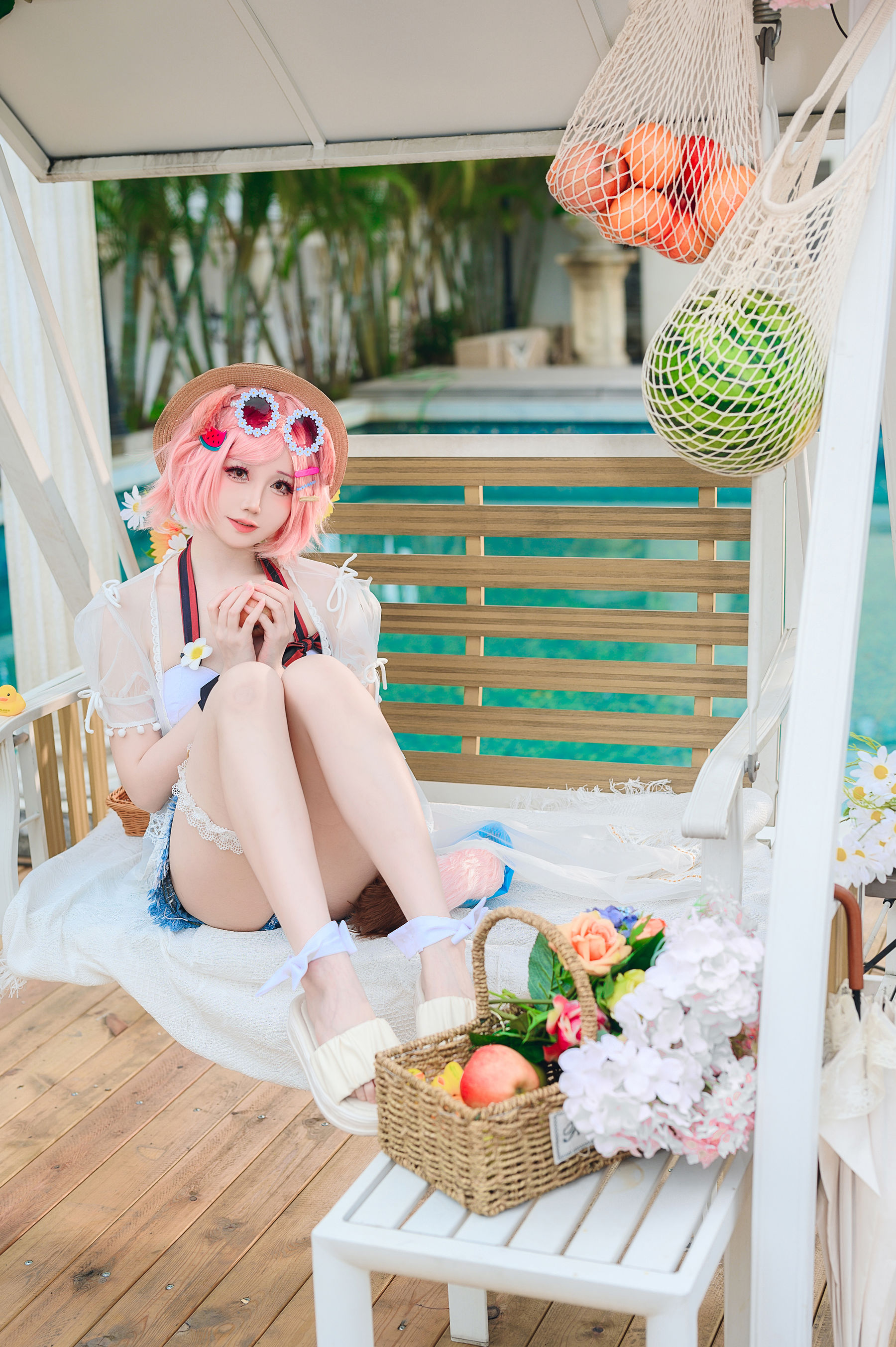 焖焖碳 - 明日方舟 澄闪泳装