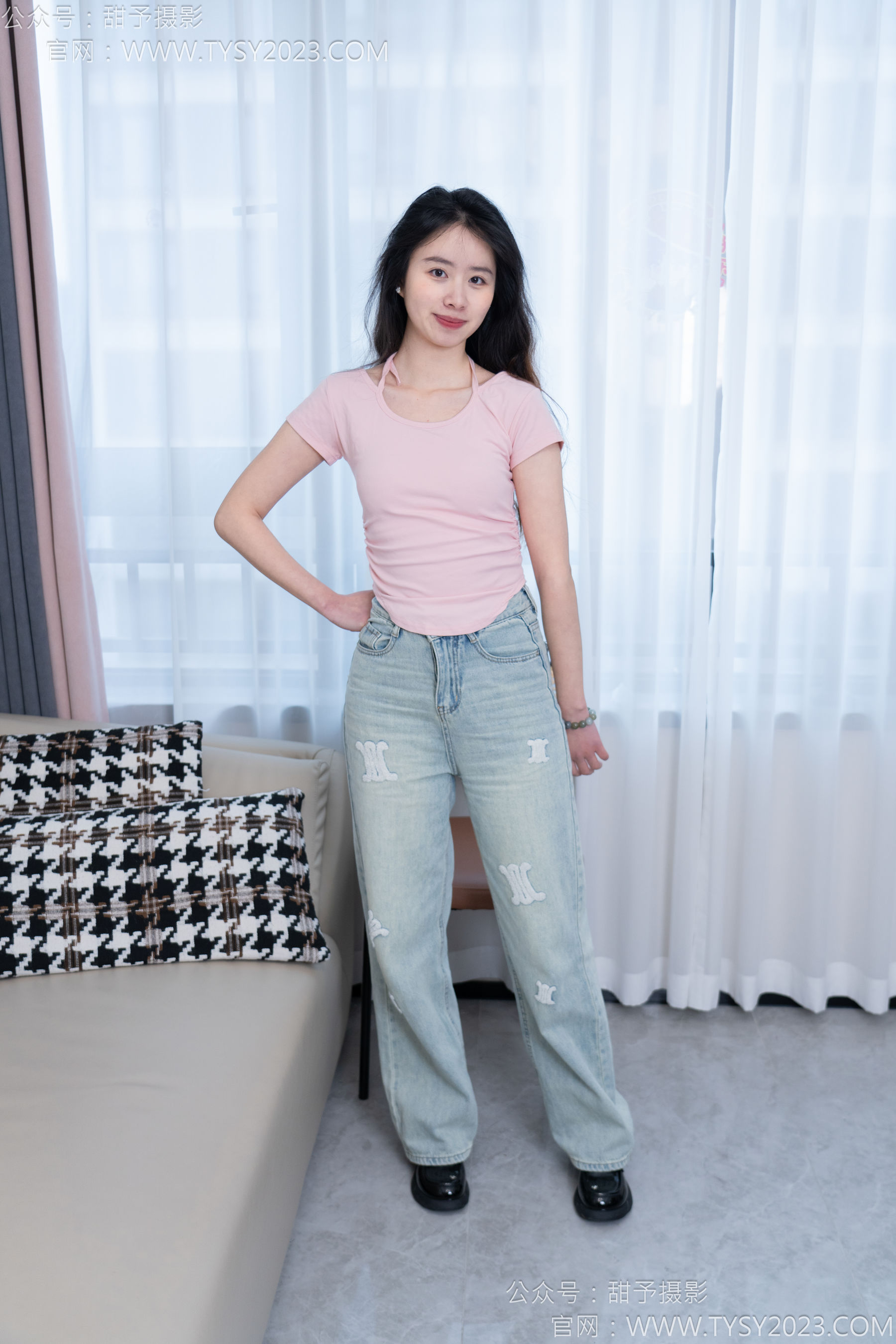 甜予摄影 No.162 知知 - 皮鞋、白棉袜、裸足