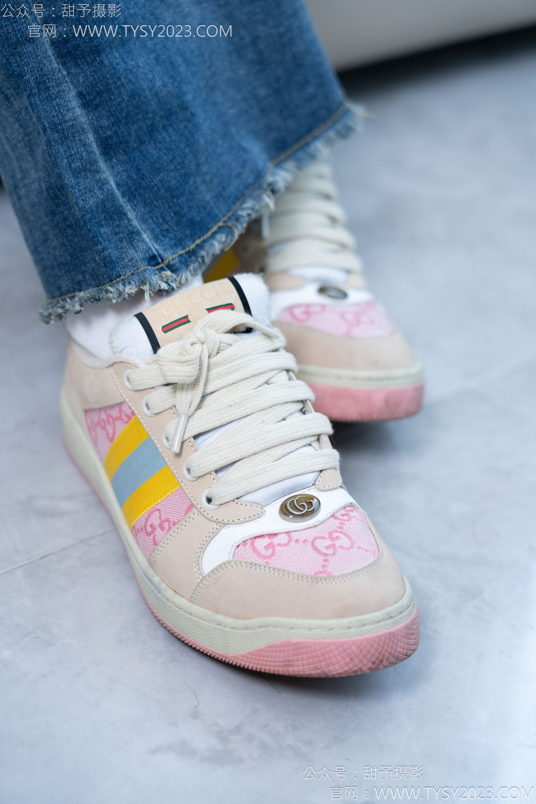 甜予摄影 No.170 珞珞 - 板鞋、白棉袜、裸足