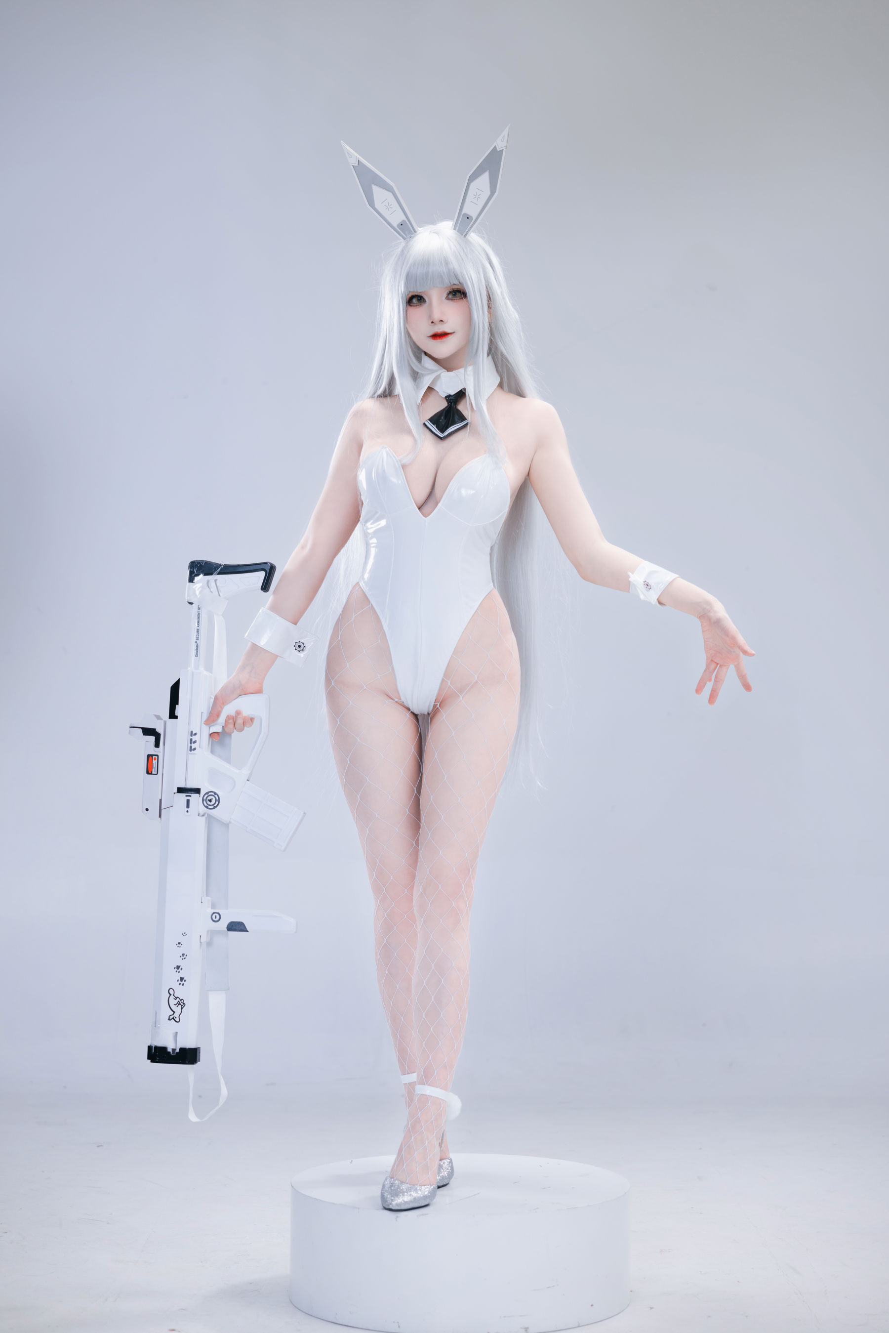 COS妹子 仙九Airi - 白兔