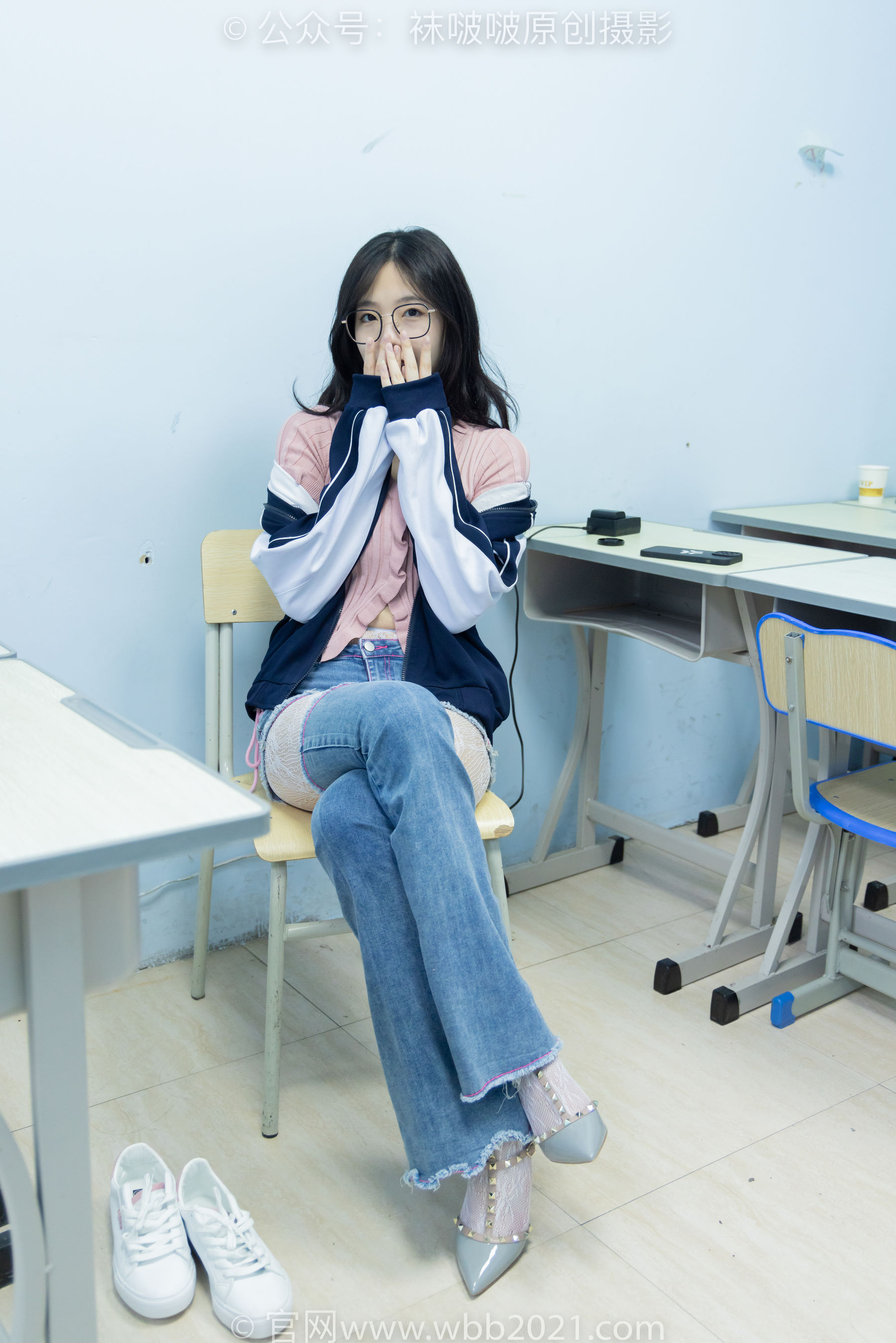 BoBoSocks袜啵啵 No.566 小甜豆 - 高跟鞋、板鞋、白网袜、白蕾丝袜、校服