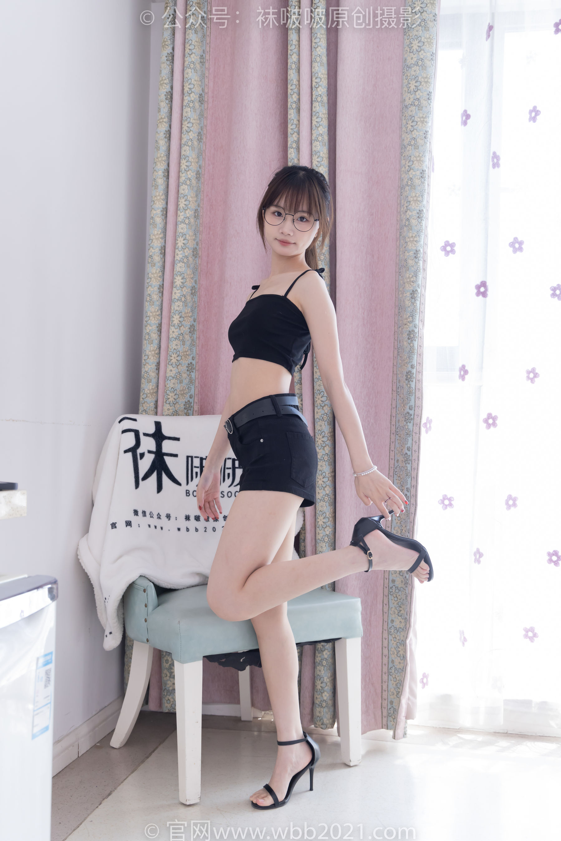 BoBoSocks袜啵啵 No.565 甜甜圈 - 高跟鞋、薄黑丝