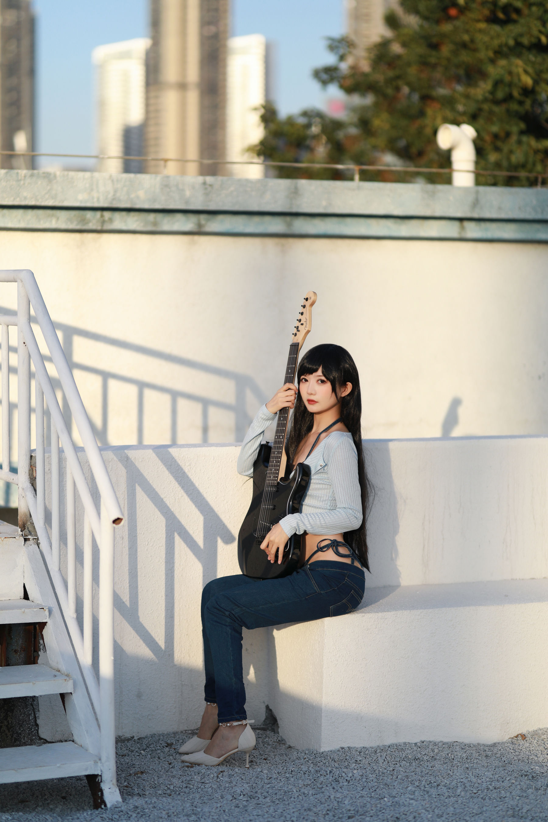 51酱 - 吉他牛仔裤