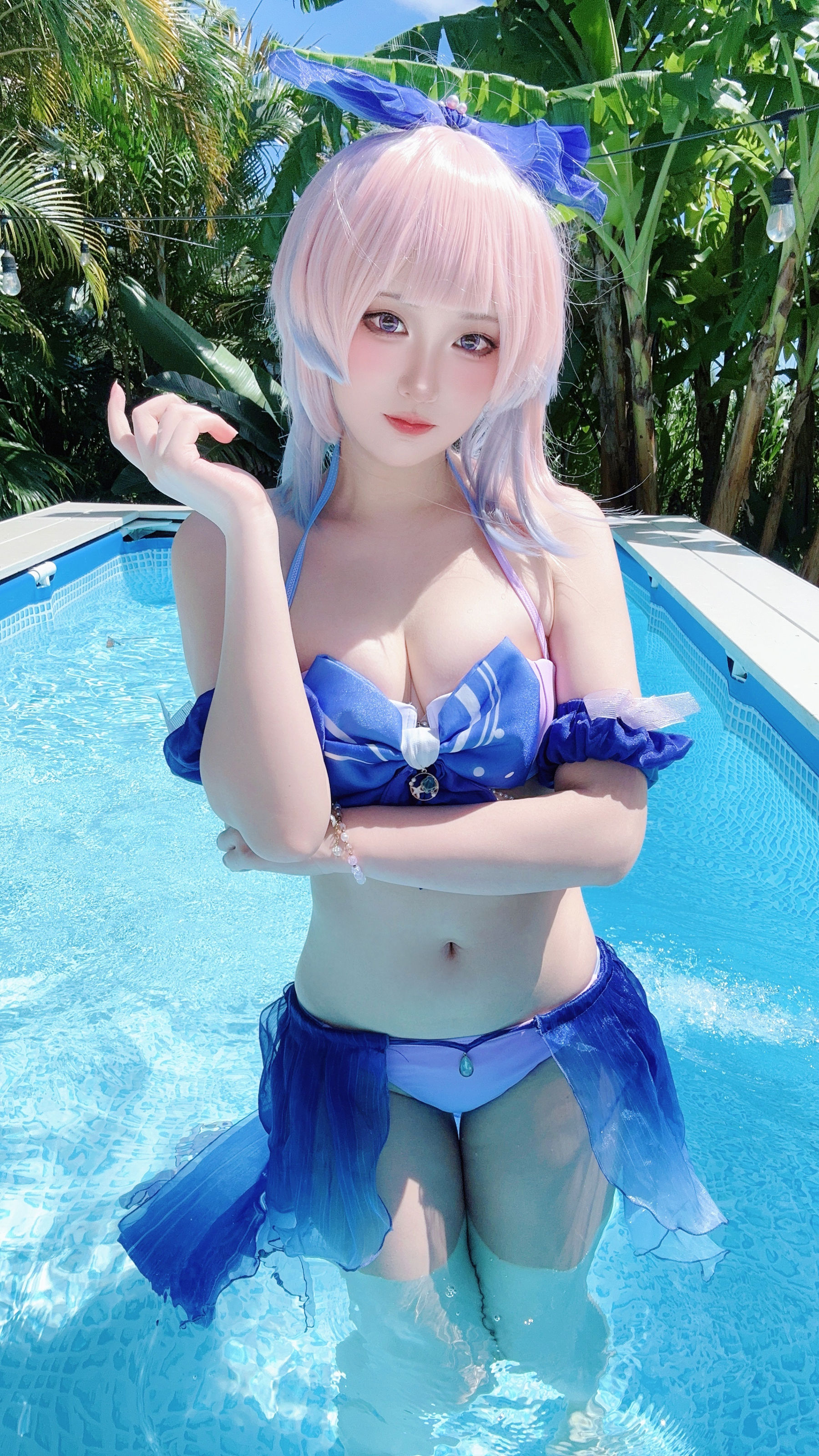 Yuki亭 - 2024冲绳夏日自拍册 心海泳装