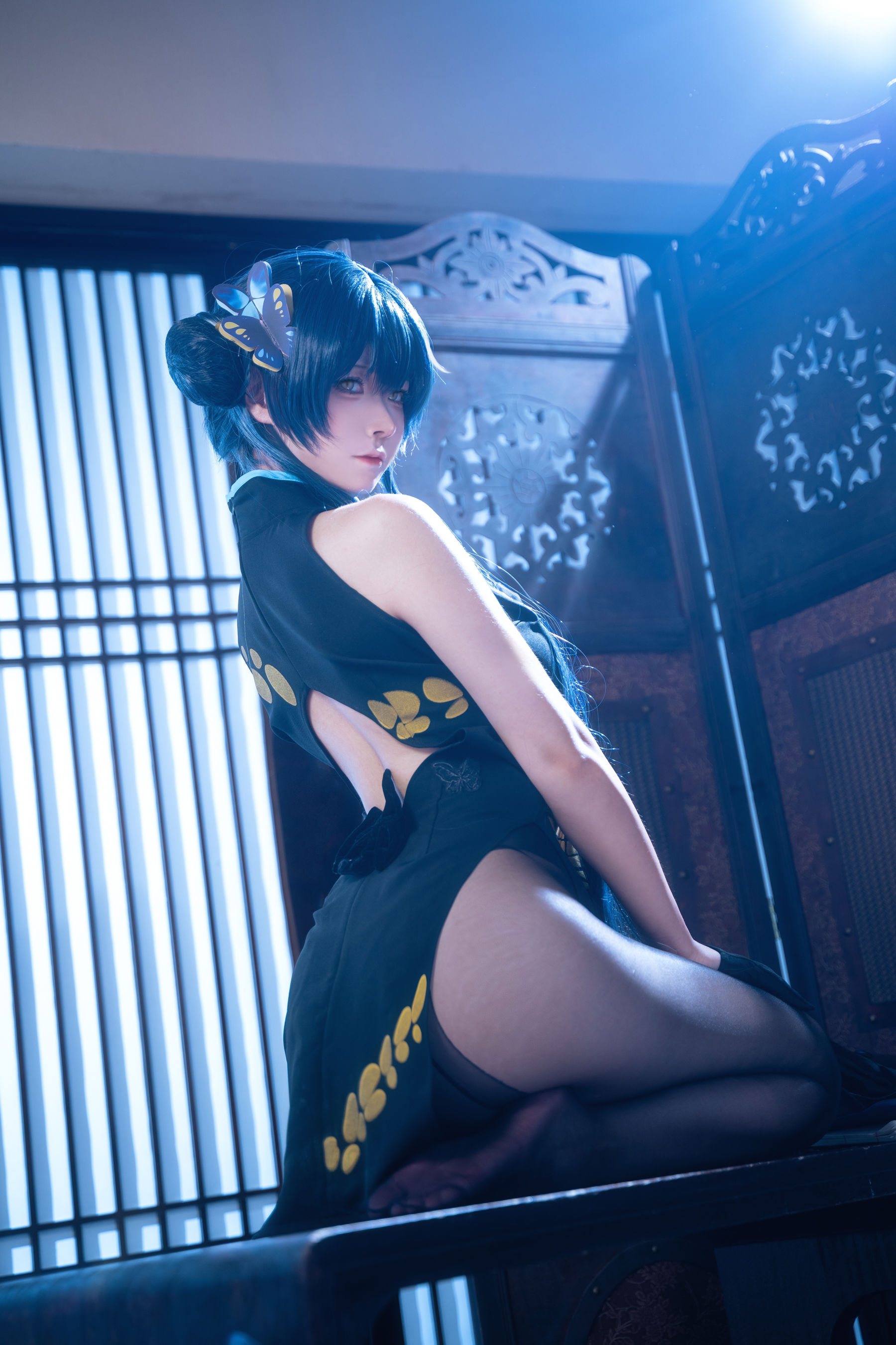 Seya-狮砸 - 蔚蓝档案 妃咲 旗袍