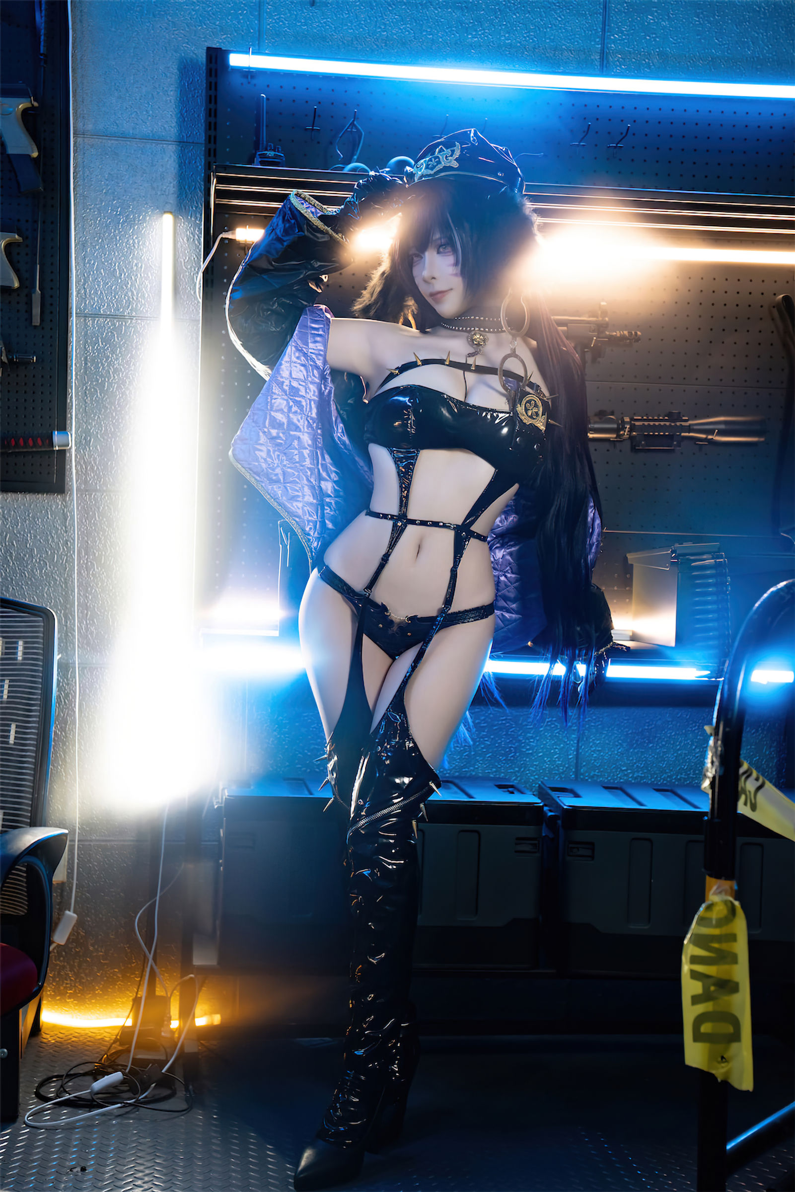 人气Coser 二佐Nisa - 碧蓝航线 武藏 女警