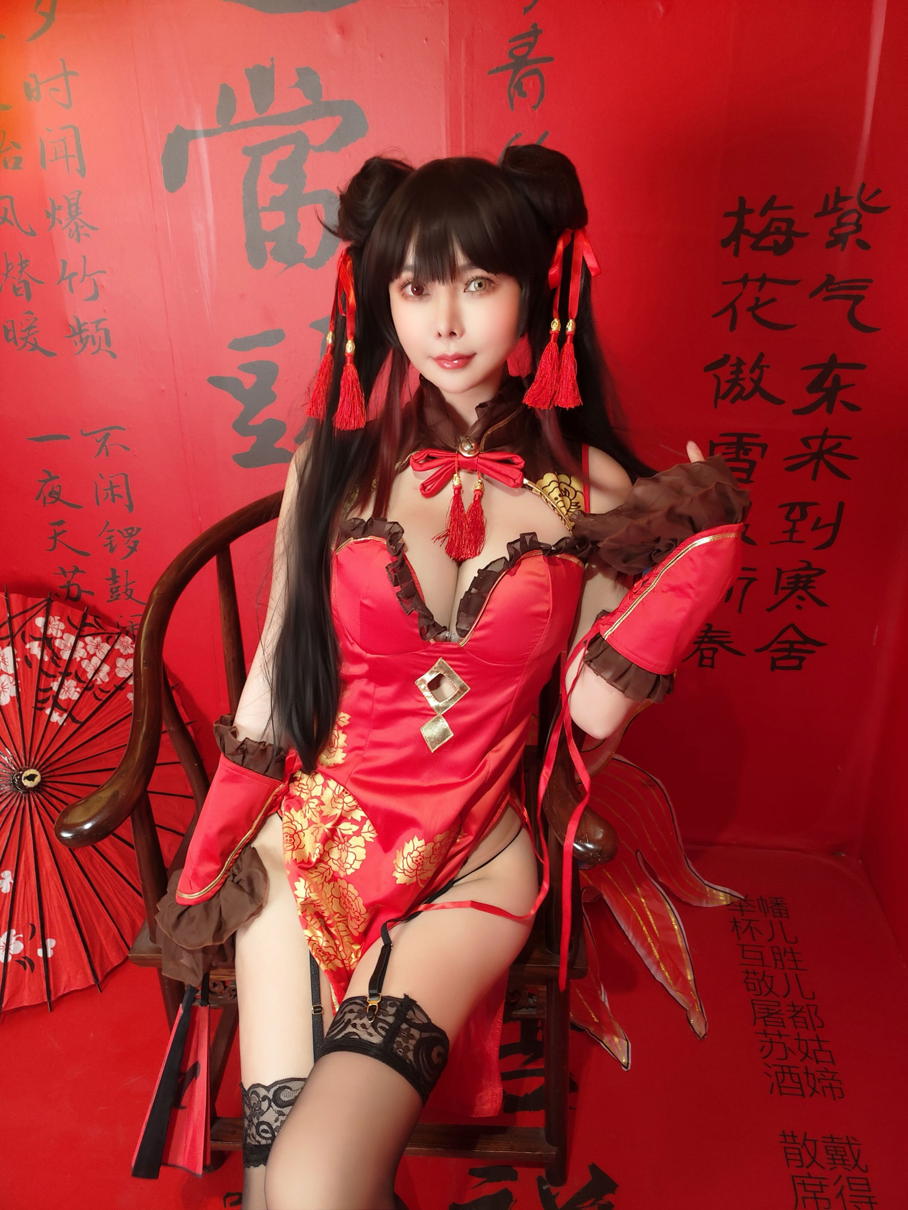 亚马逊鲶鱼 - 时崎狂三 旗袍