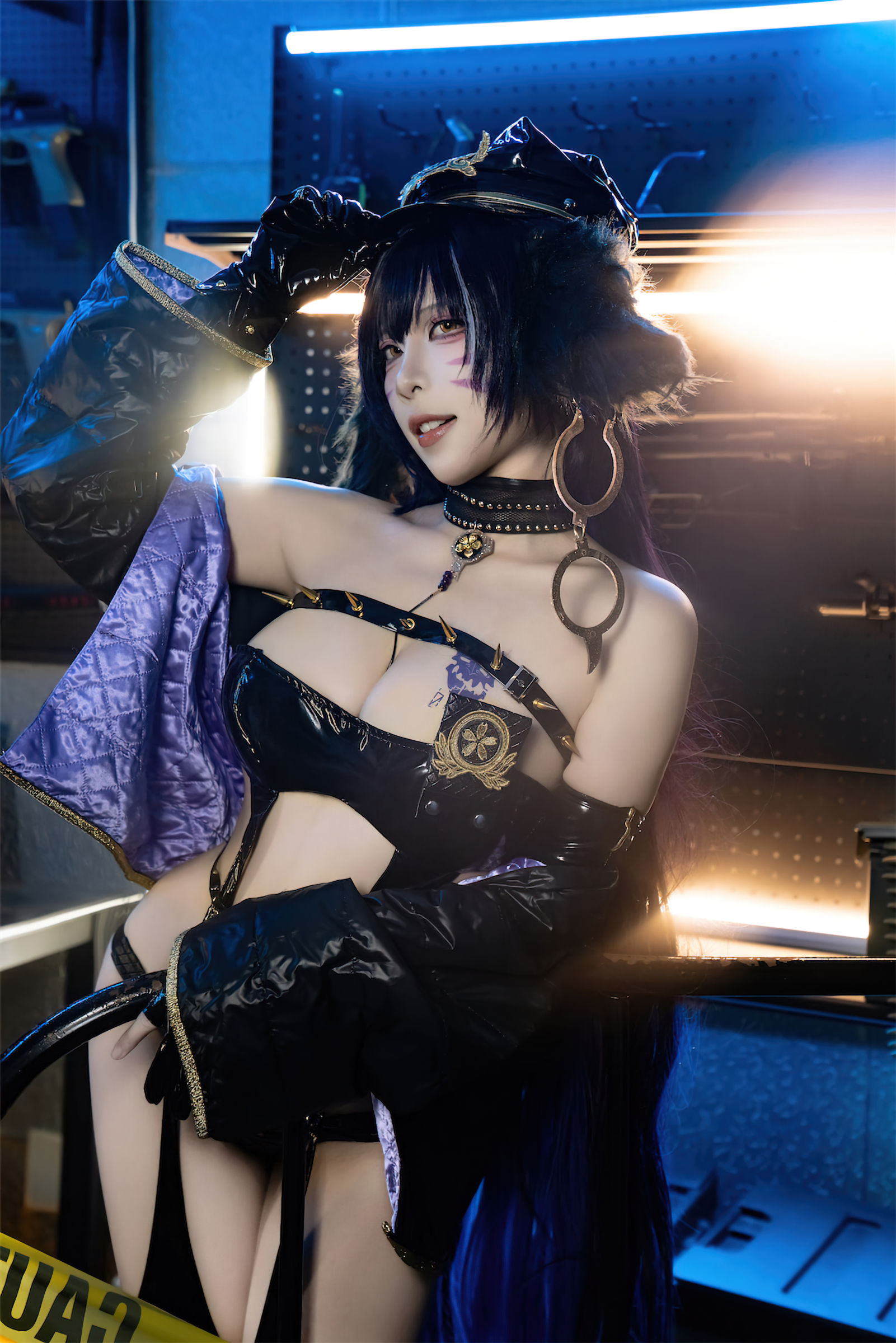 人气Coser 二佐Nisa - 碧蓝航线 武藏 女警