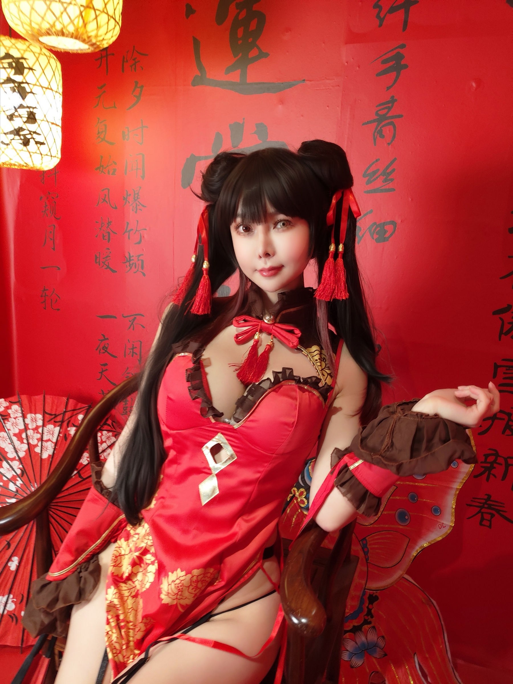 亚马逊鲶鱼 - 时崎狂三 旗袍