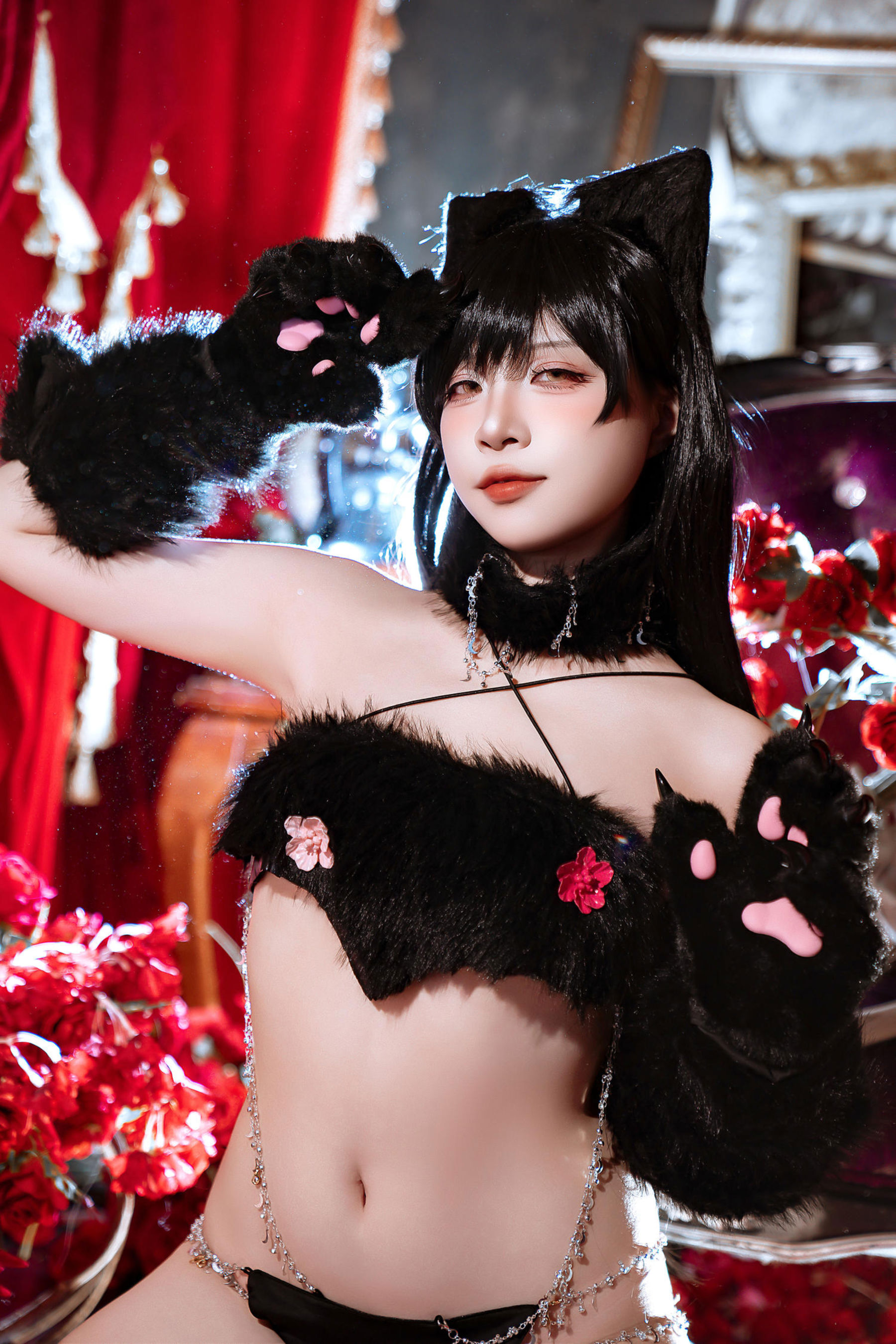 人气Coser 二佐Nisa - 碧蓝航线 爱宕万圣节
