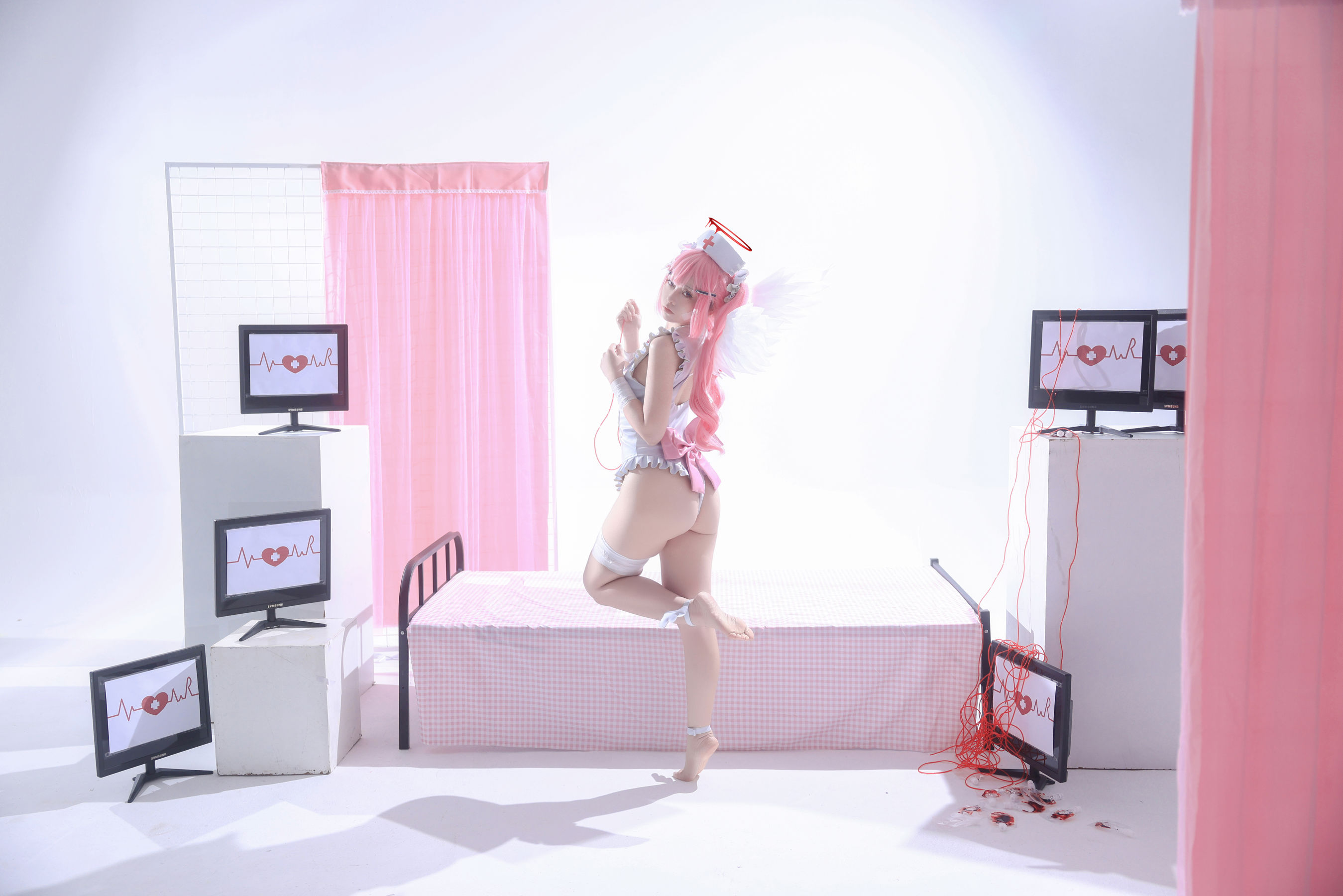 动漫博主G44不会受伤 - 见习看护师 月夜见爱