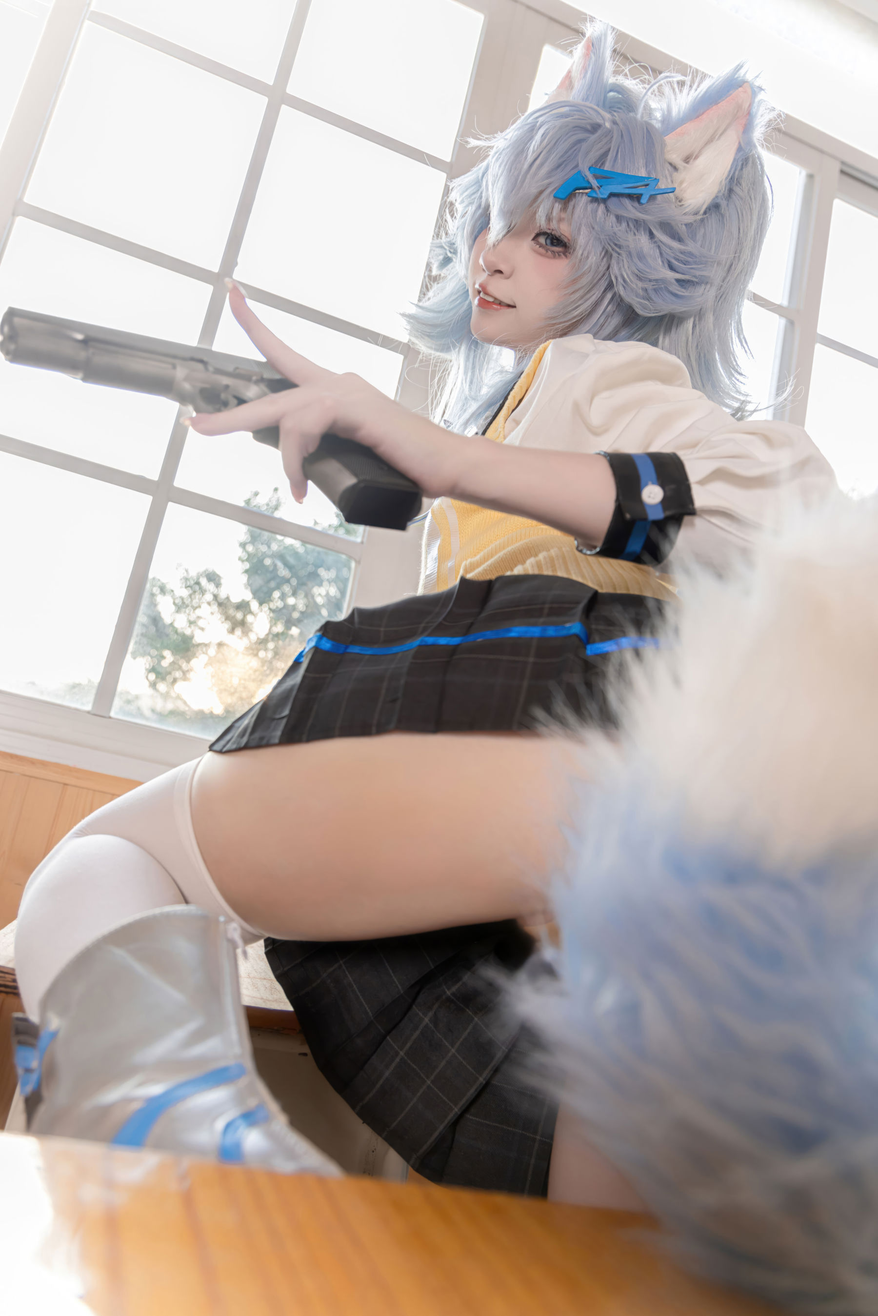 纸悦Etsu_ko - 少女前线 PA-15 高校心跳物语