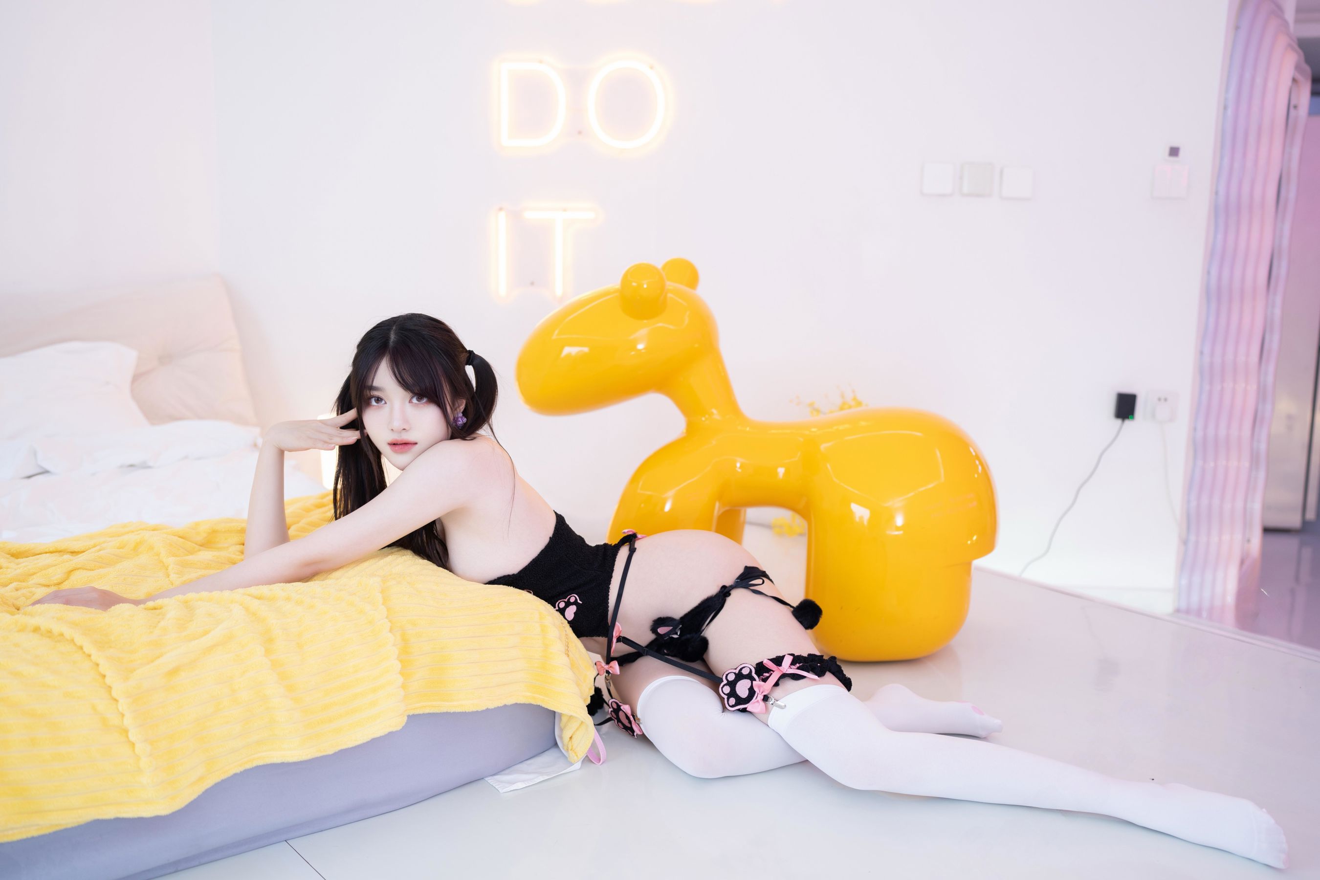 白露lulu - 白丝童真套装