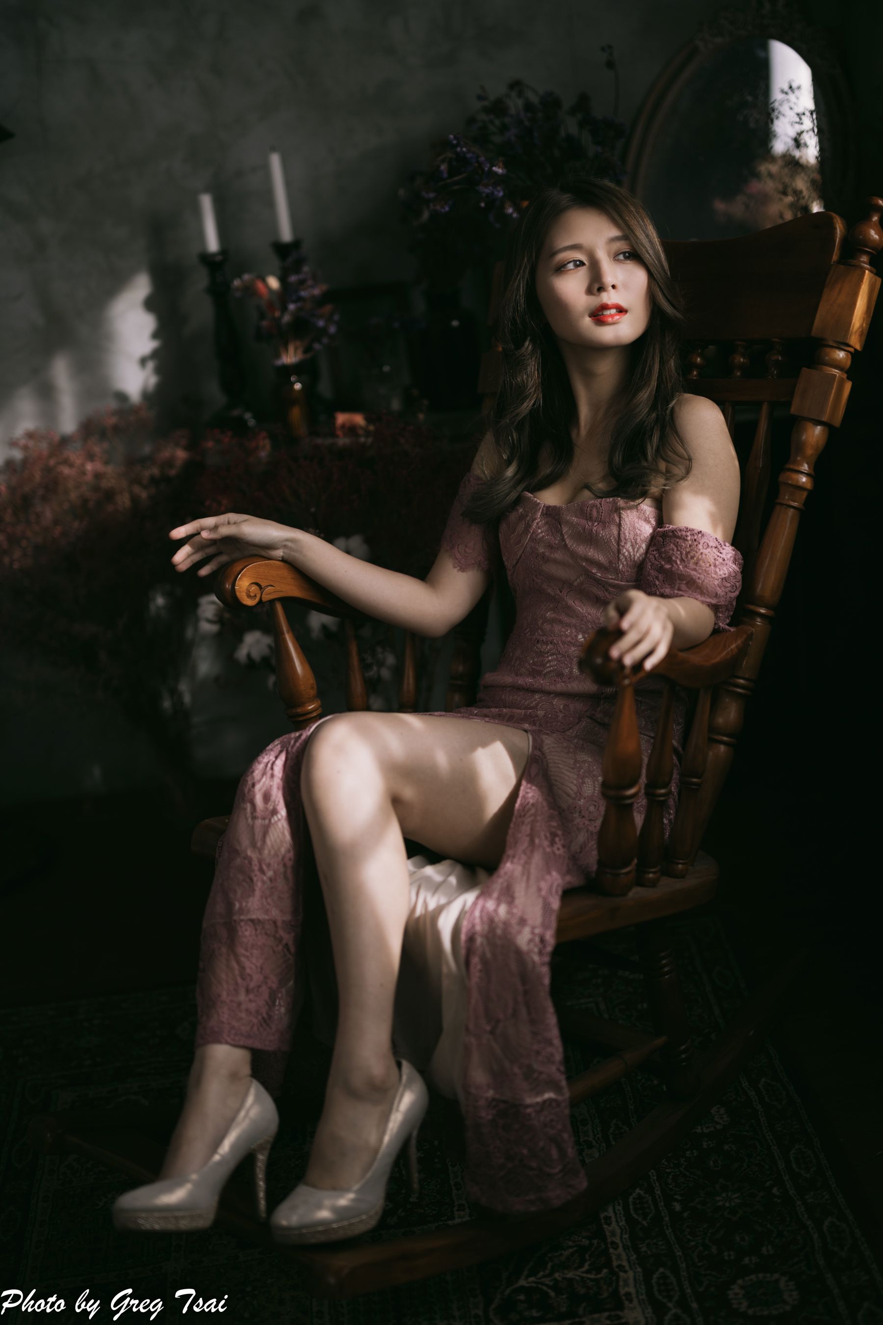 筱筱 - 蕾丝长裙