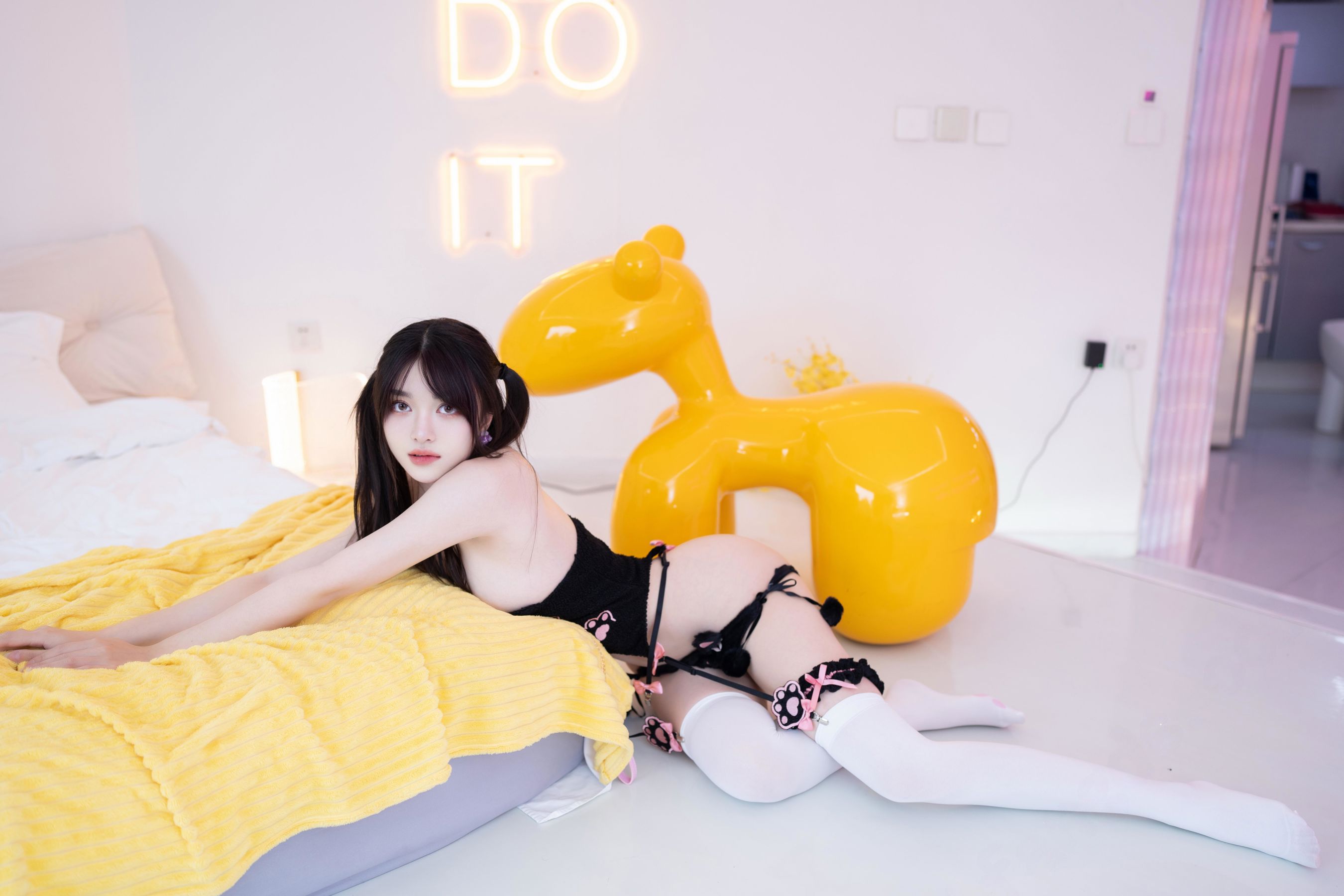 白露lulu - 白丝童真套装