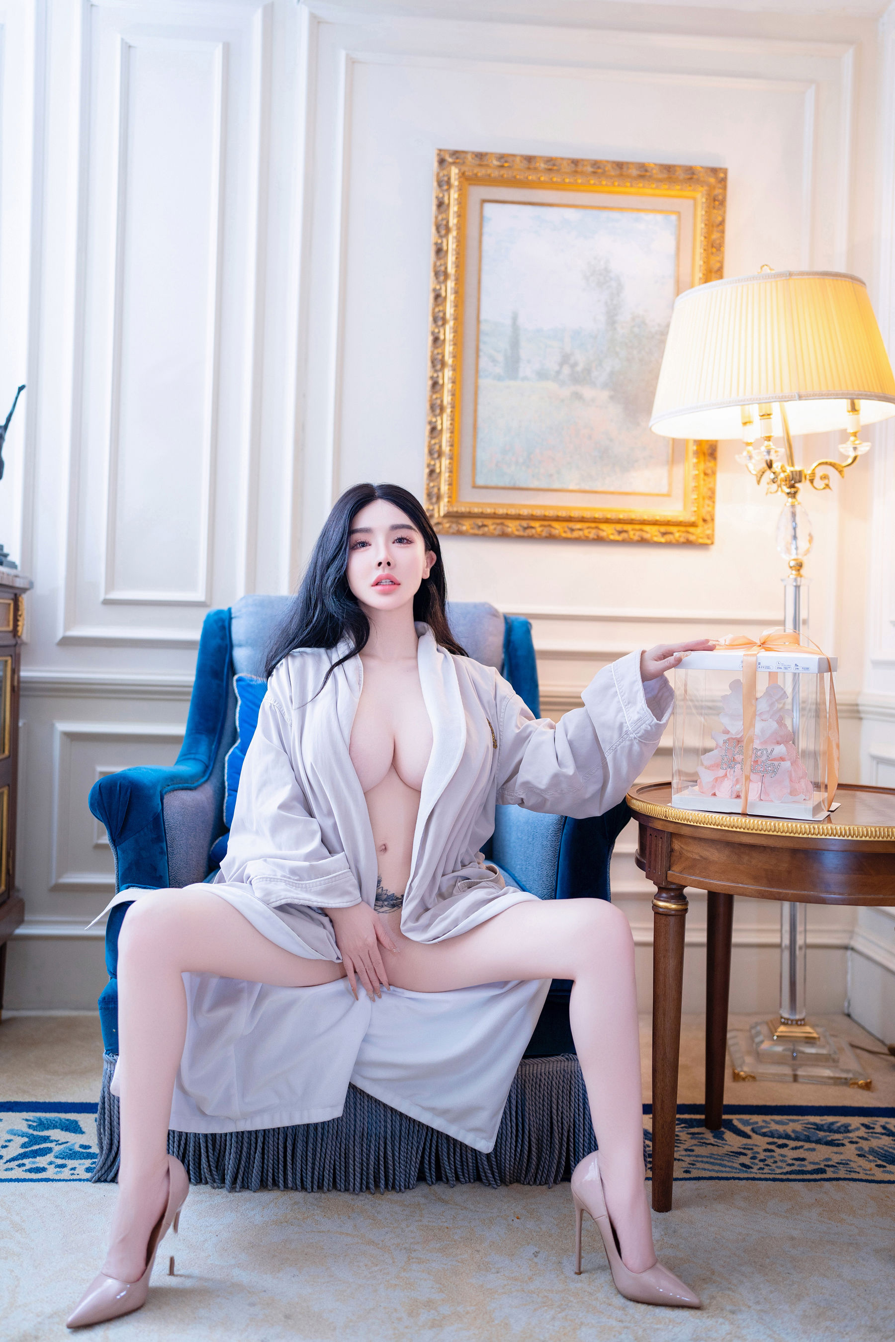 潘娇娇 - 性感浴袍