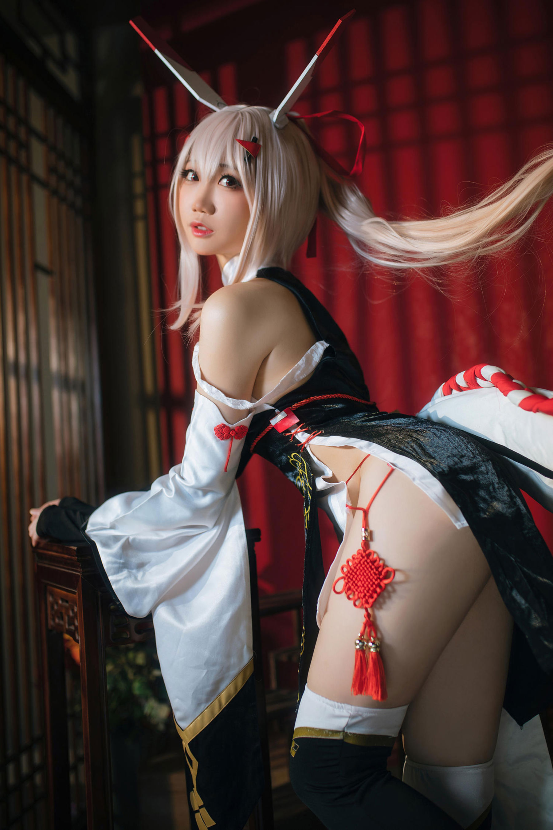 焖焖碳 - 碧蓝航线 绫波旗袍 新岁之鬼神