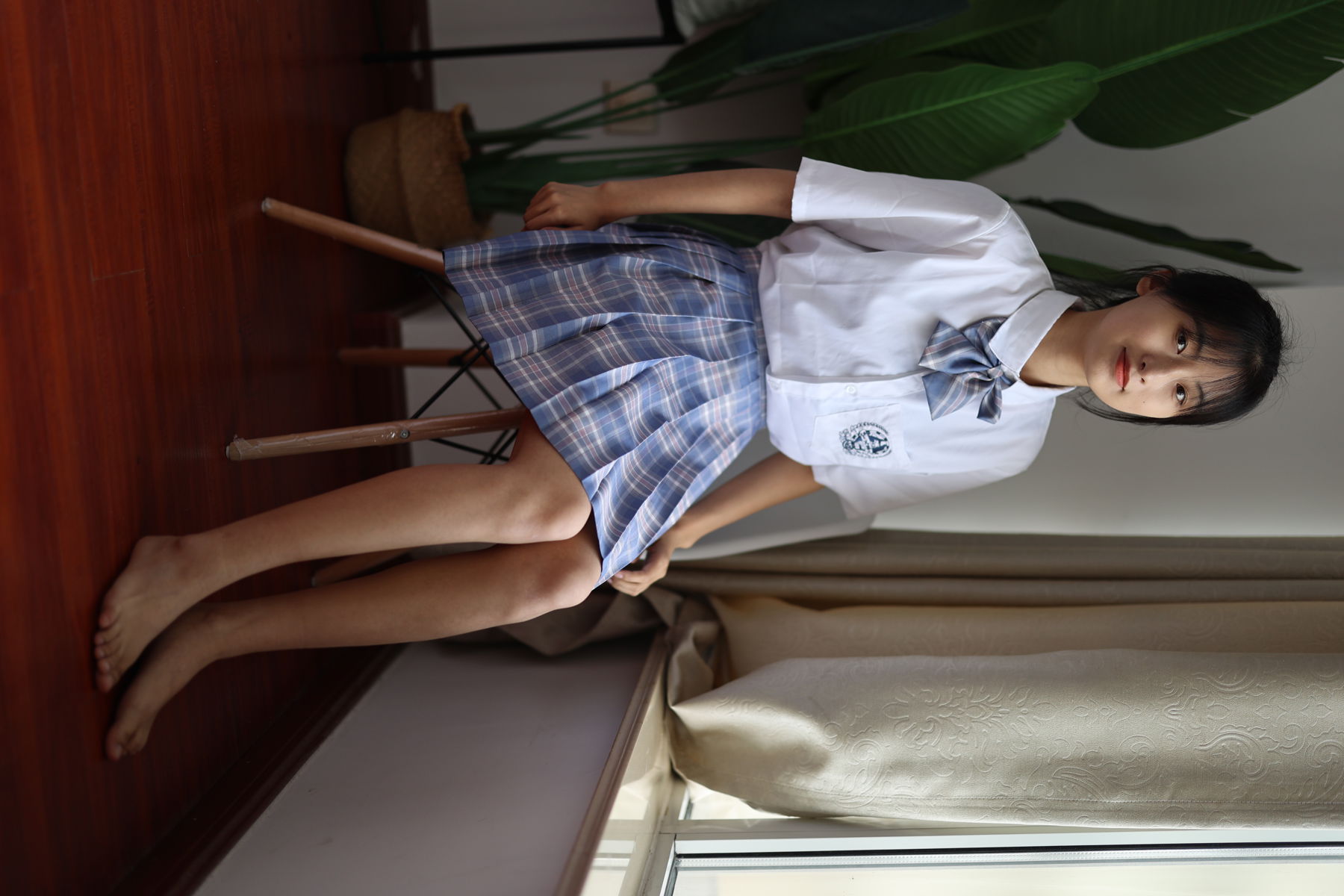 三禾摄影 No.001 雪雪 室内JK