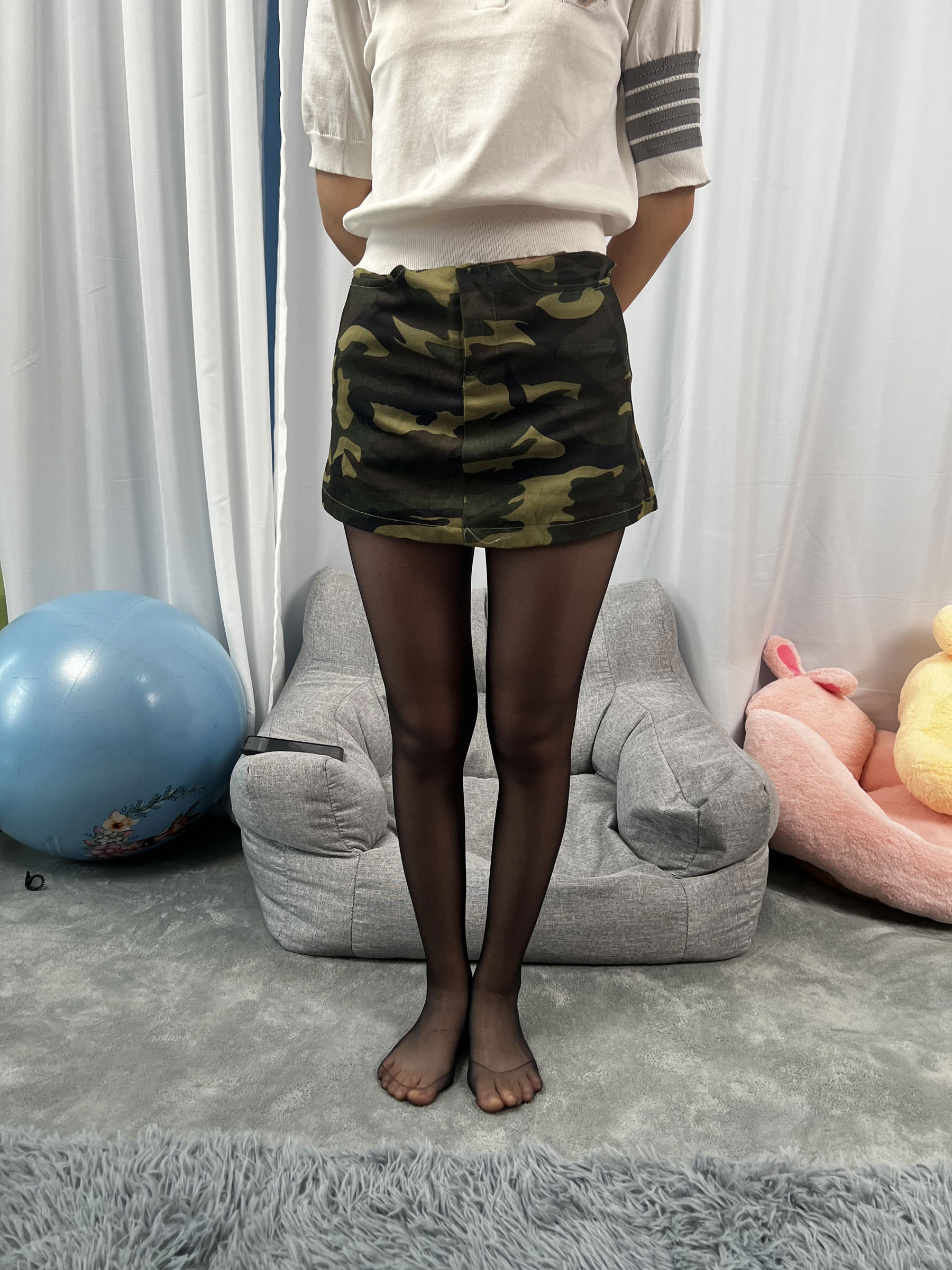 三禾摄影 No.022 短裙 黑丝 高跟