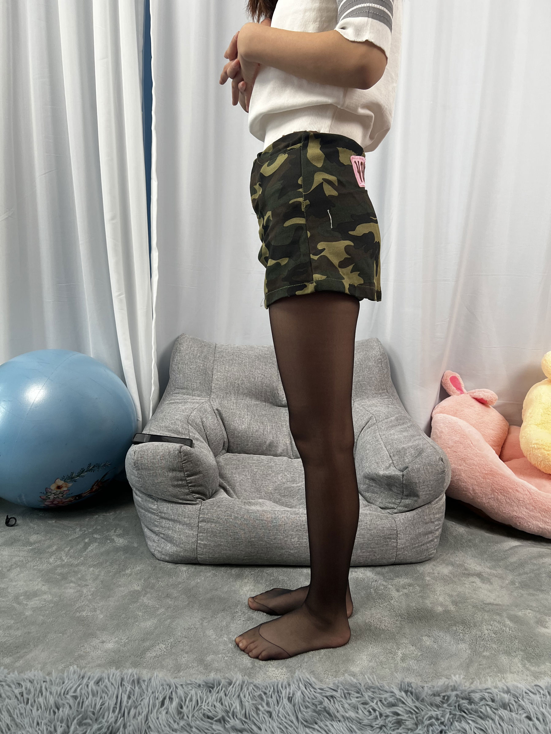 三禾摄影 No.022 短裙 黑丝 高跟