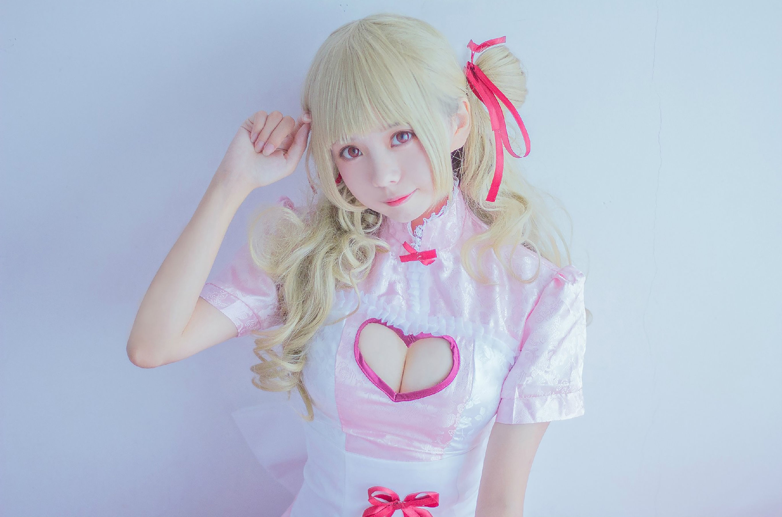 [Cosplay写真] 萌系小野妹子w - 双马尾什么的太可爱了