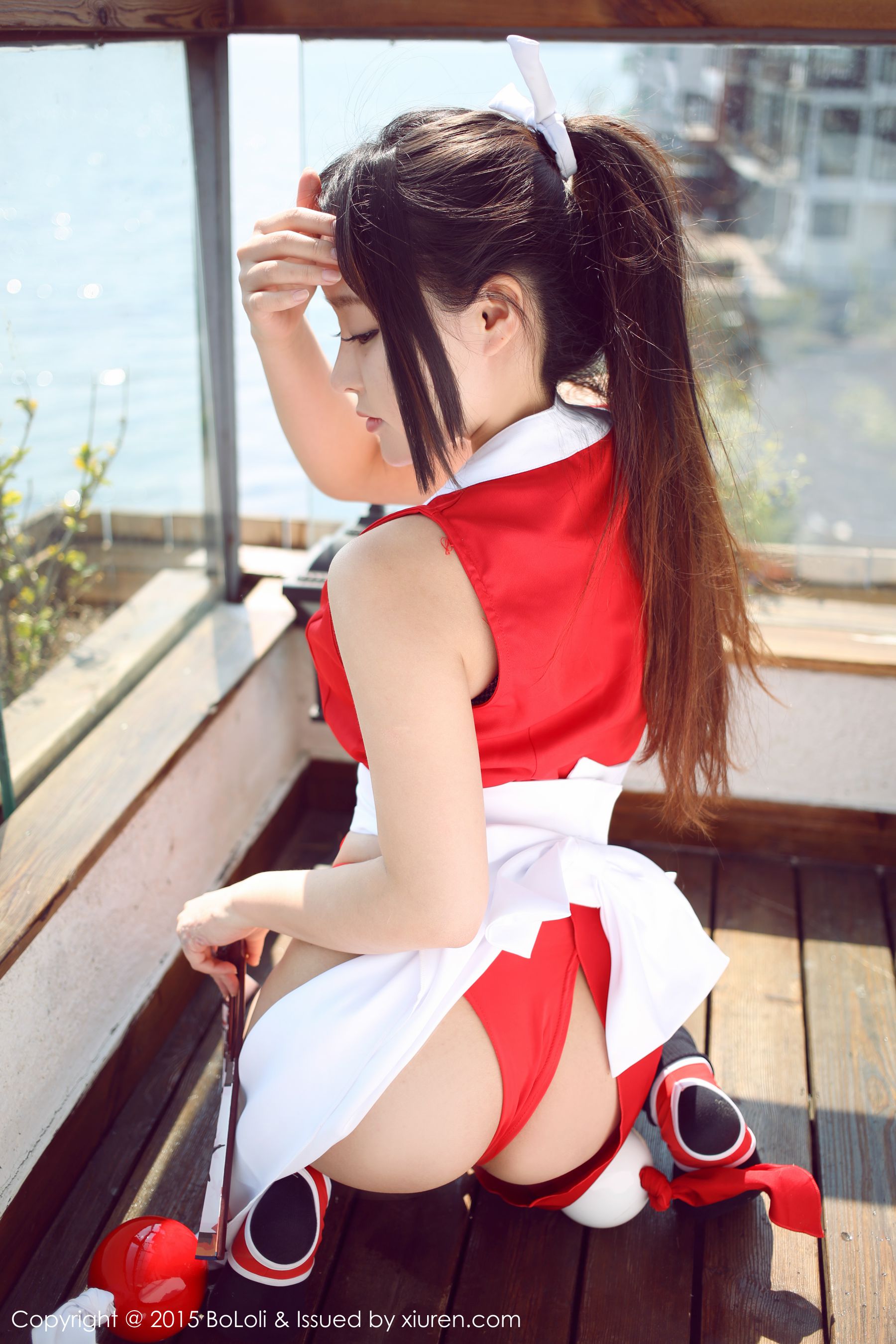 柳侑绮Sevenbaby 《不知火舞COS系列》[BoLoli波萝社] Vol.017  写真集